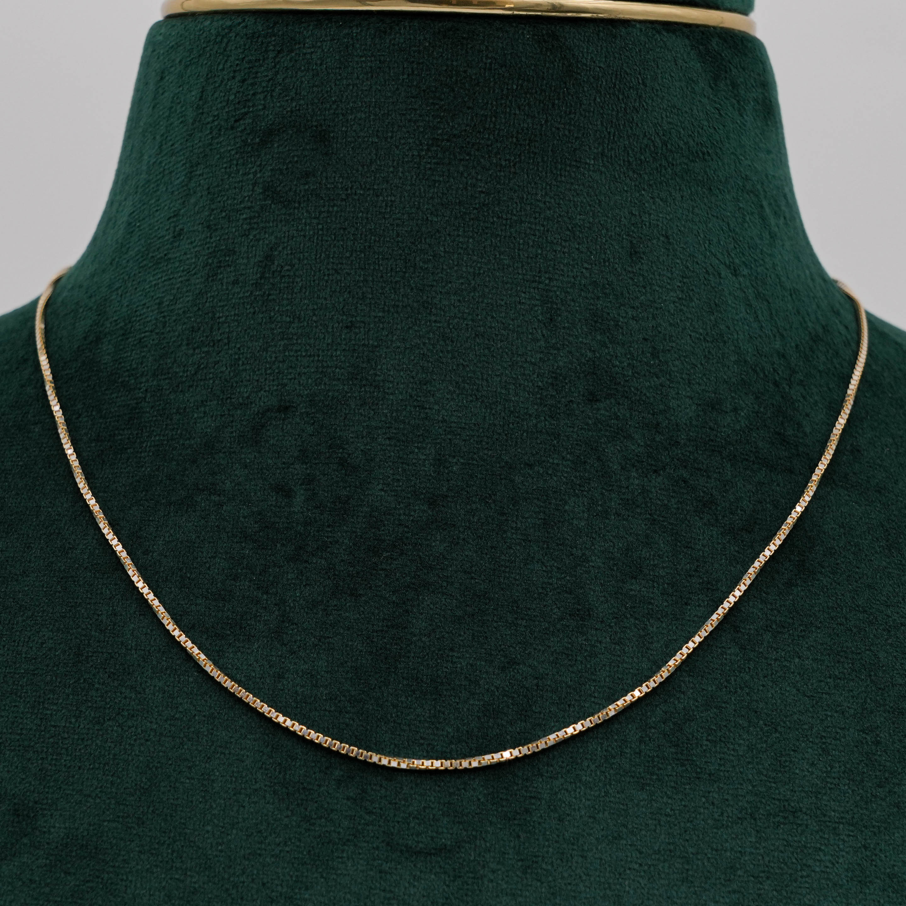 Raag Silver Jewellery - Gold Box Chain