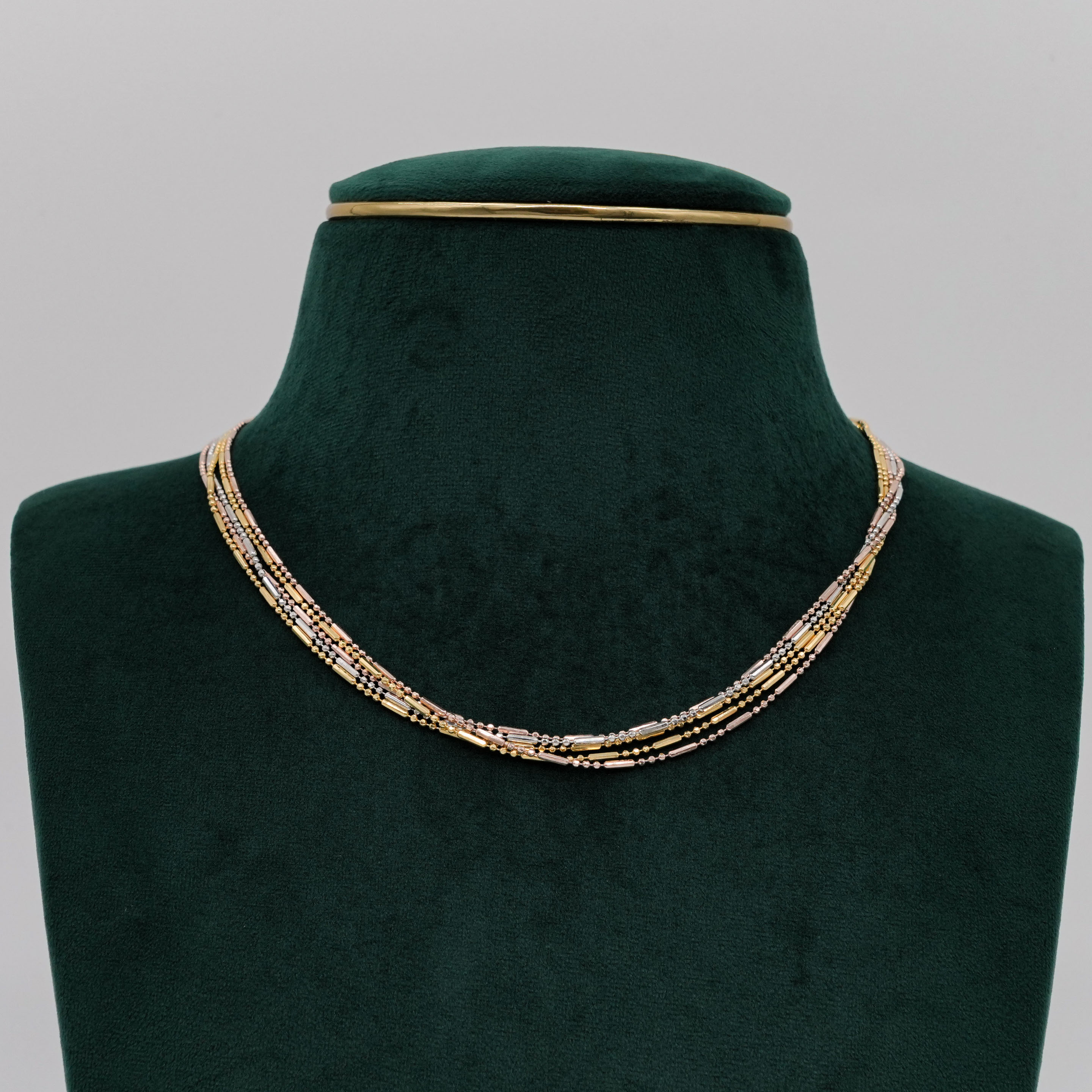 Raag Silver Jewellery - Beaded Layered Necklace