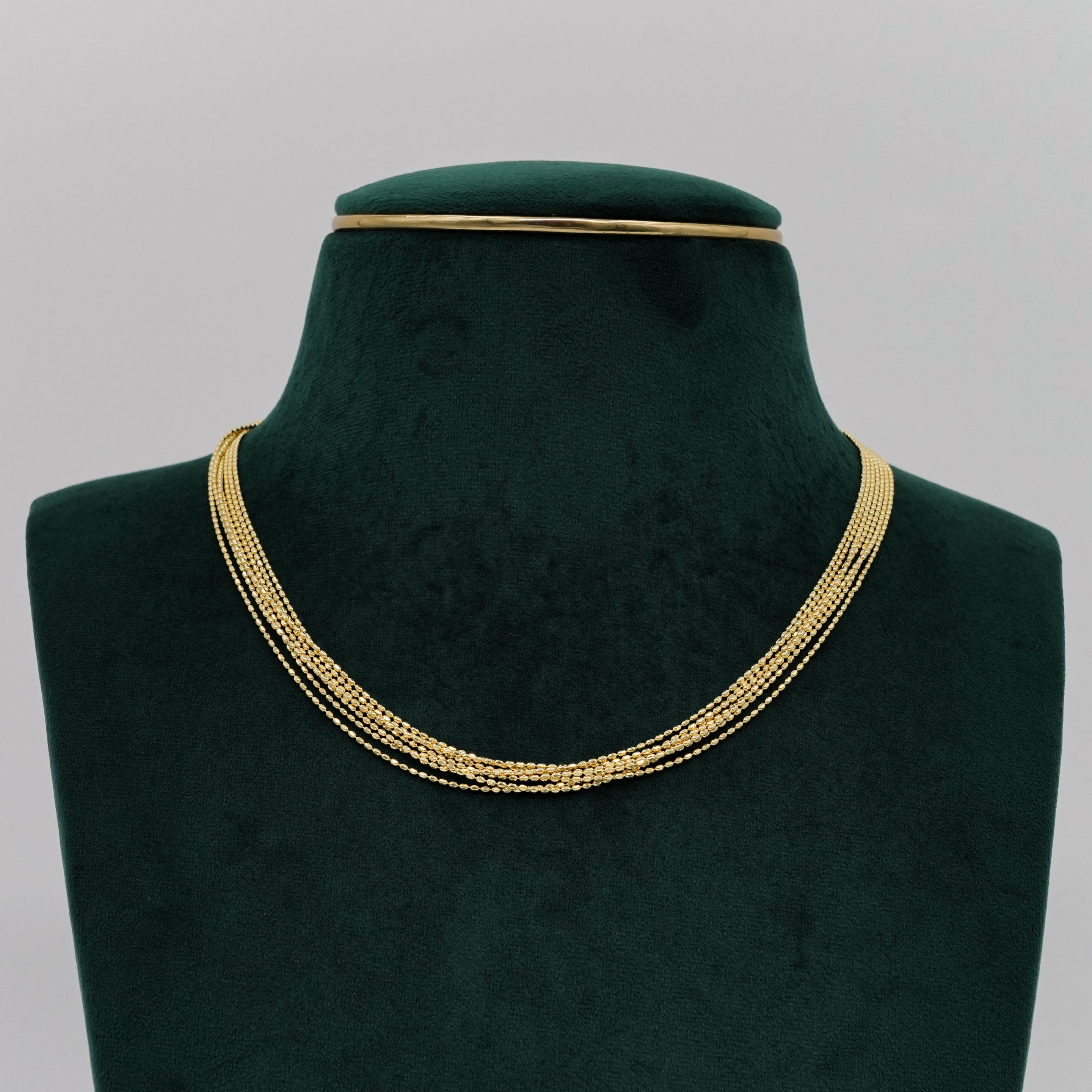 Raag Silver Jewellery - Beaded Chain Necklace