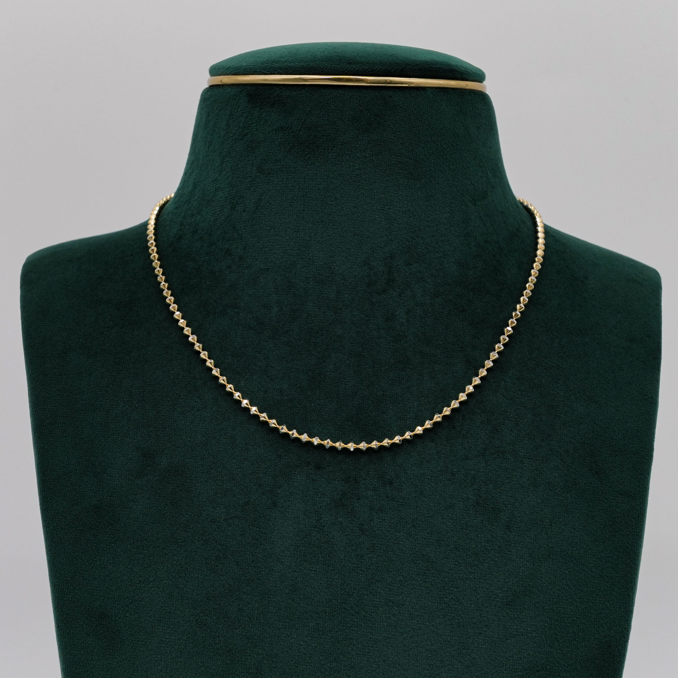 Raag Silver Jewellery - Beaded Chain Necklace