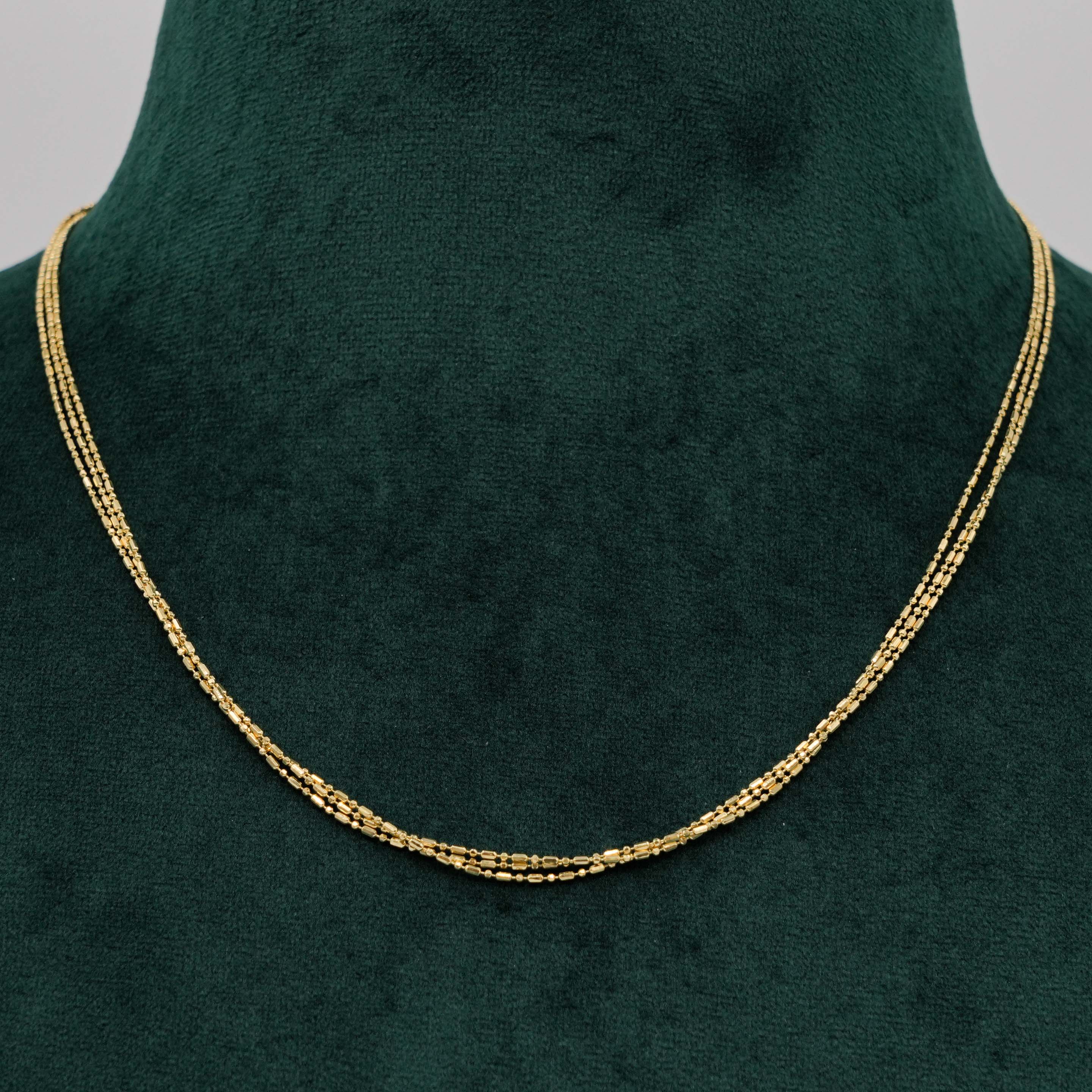 Raag Silver Jewellery - Gold Layered Necklace