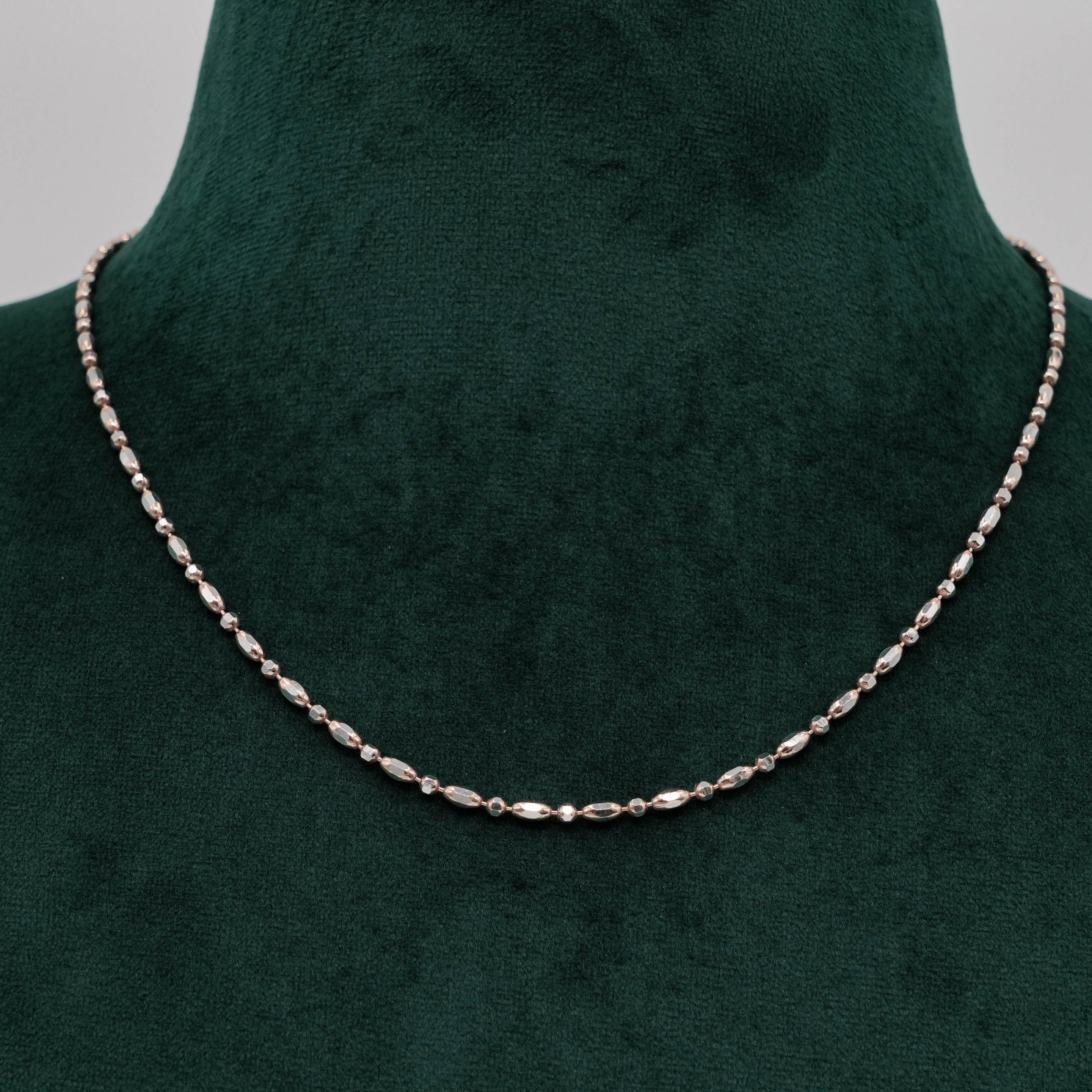 Raag Silver Jewellery - Silver Bead Necklace