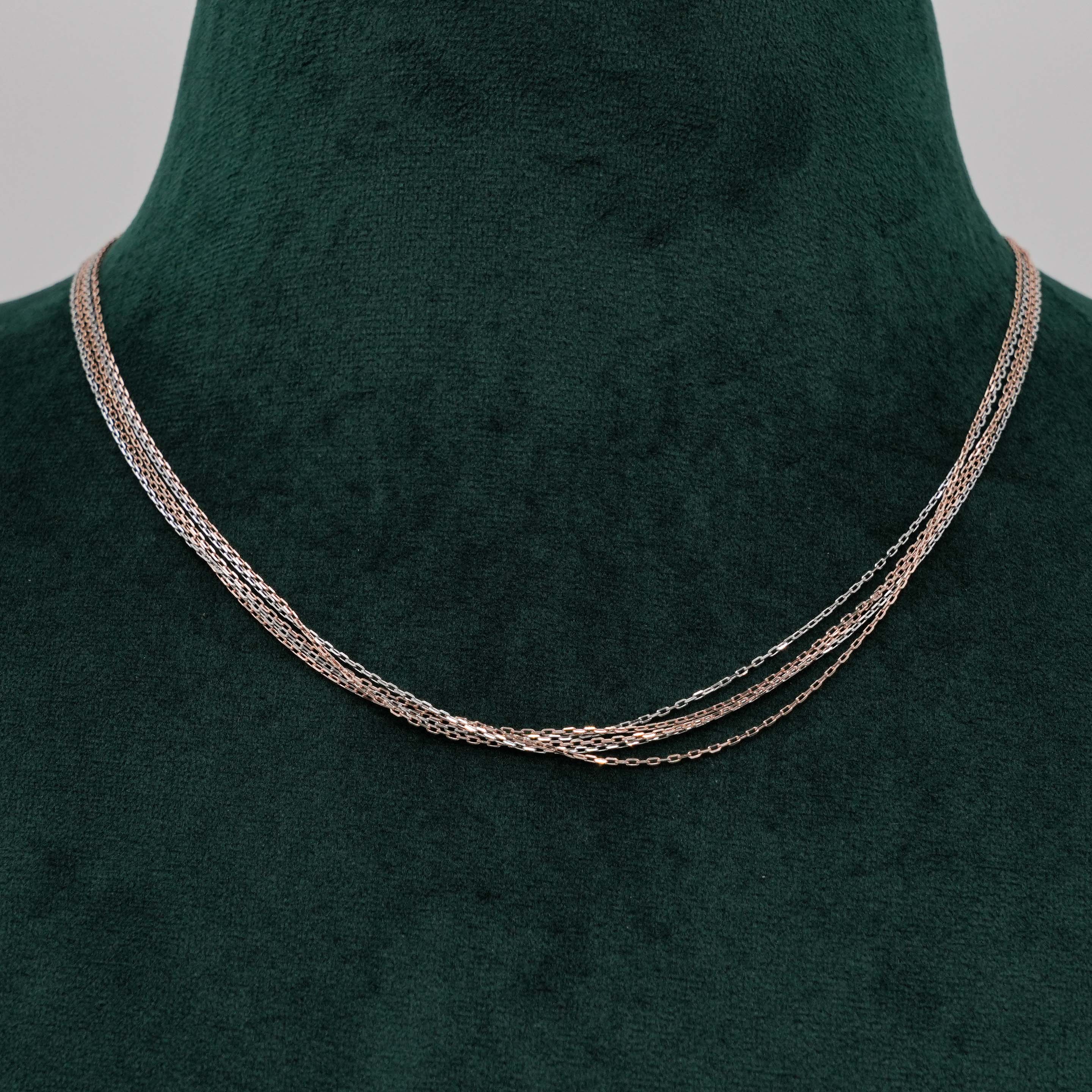Raag Silver Jewellery - Layered Silver Chain