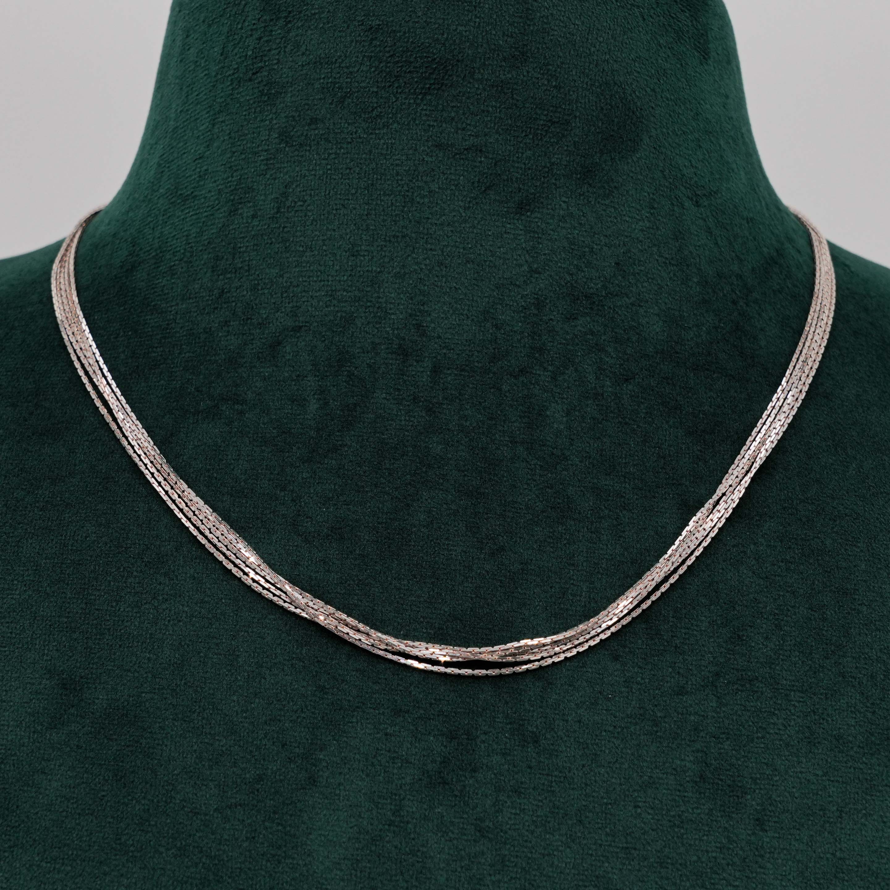 Raag Silver Jewellery - Silver Layered Necklace