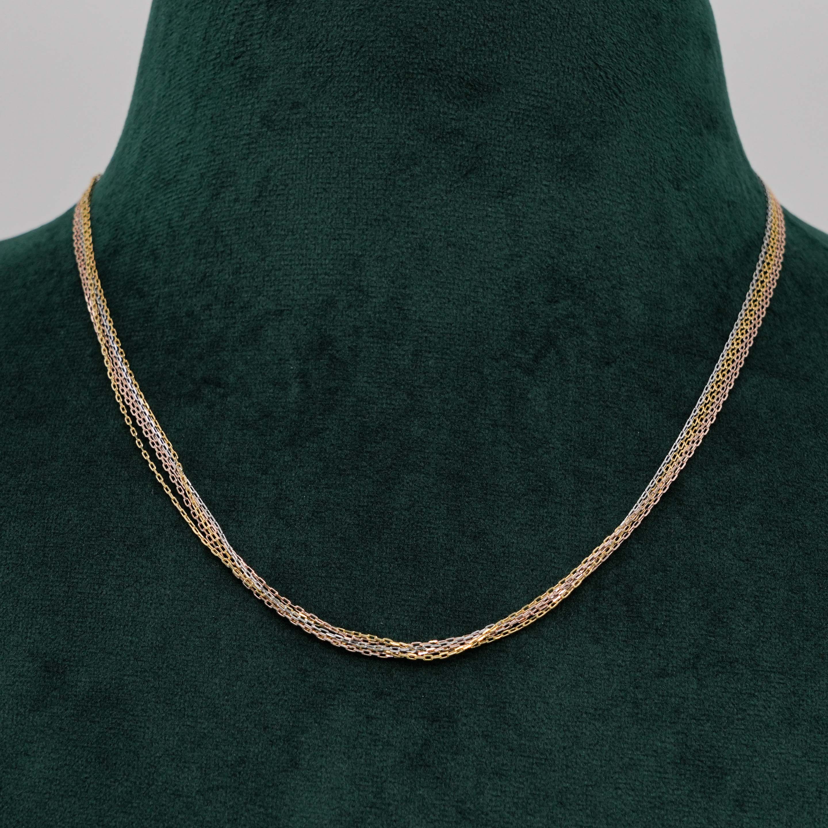 Raag Silver Jewellery - Layered Chain Necklace