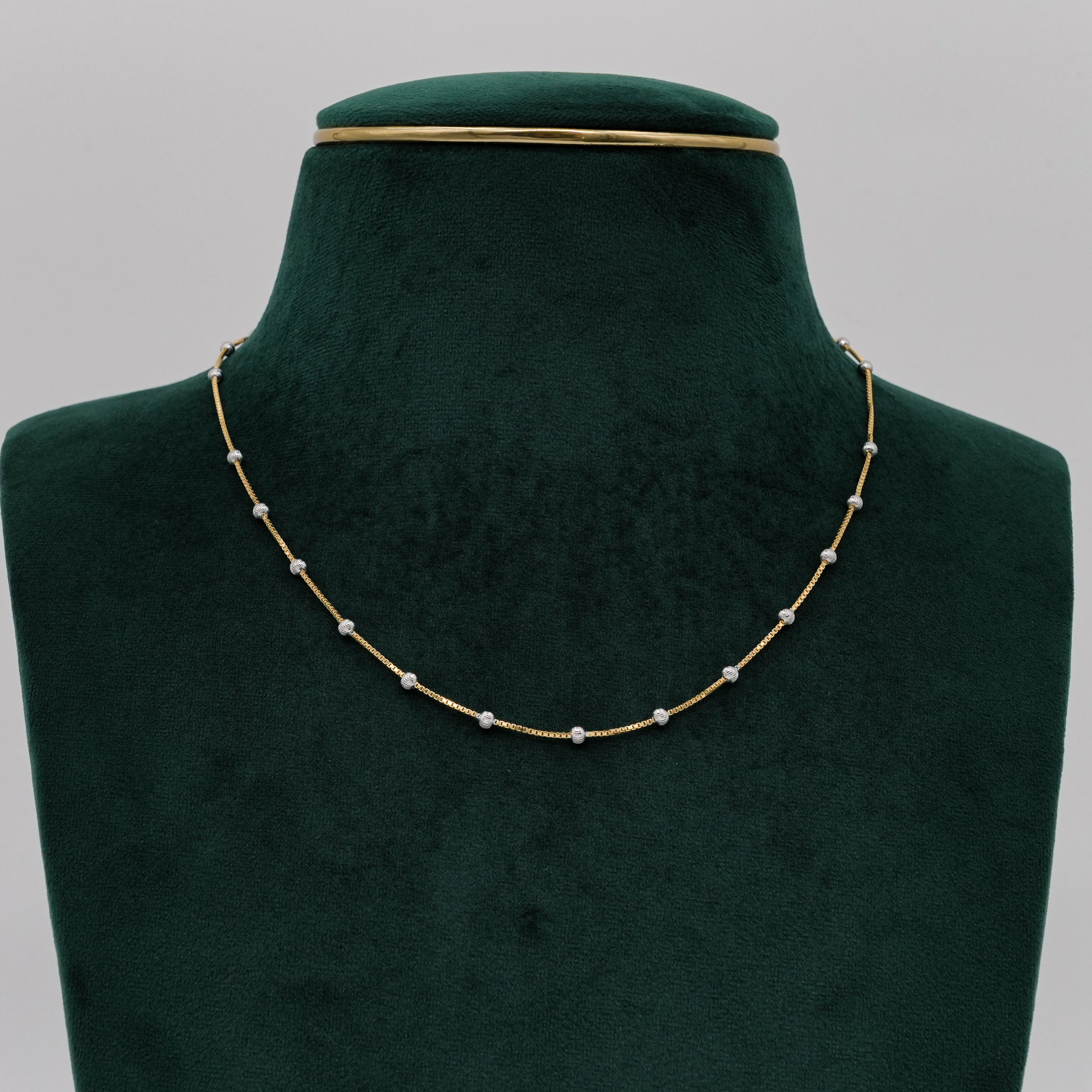 Raag Silver Jewellery - Silver Beaded Necklace