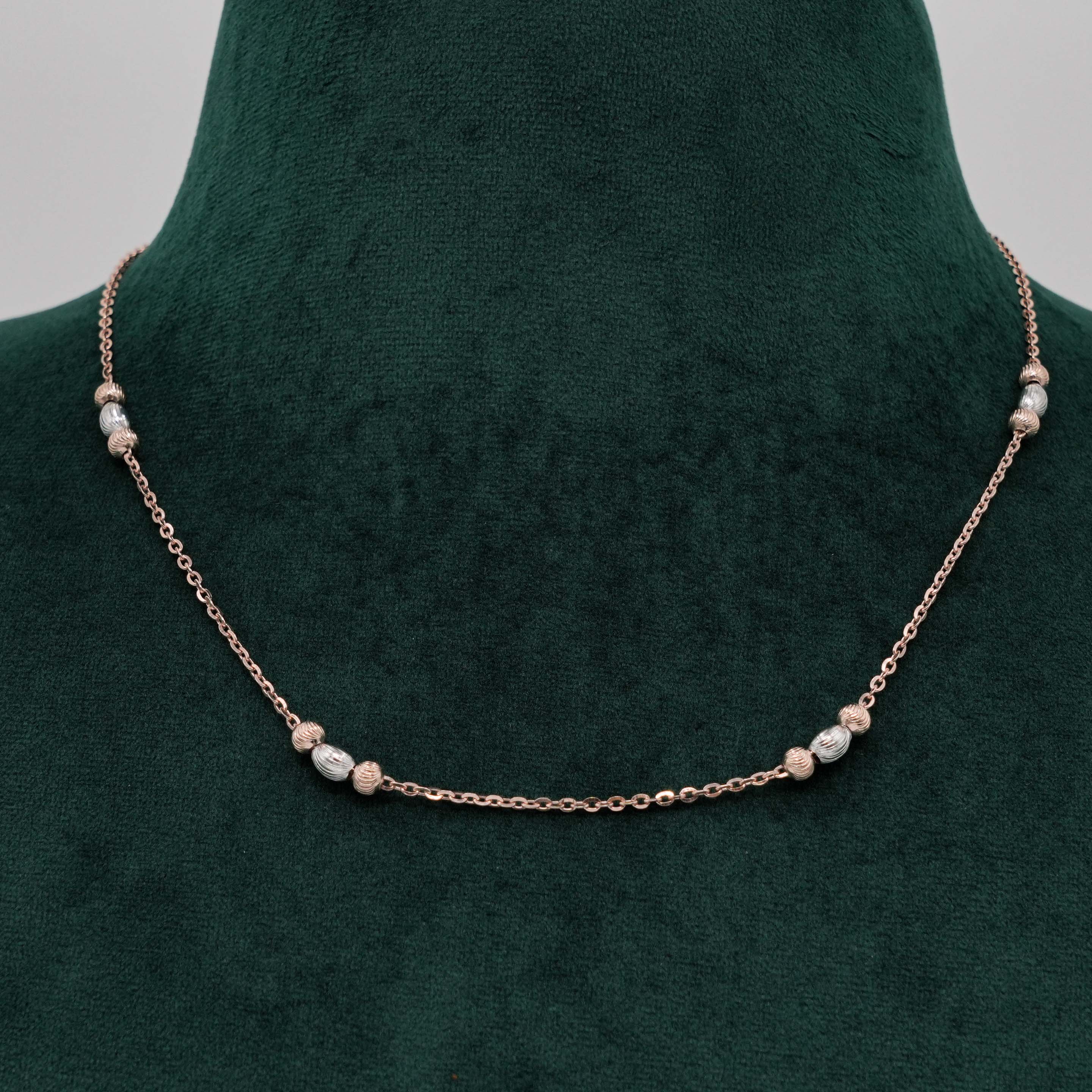 Raag Silver Jewellery - Silver Beaded Necklace