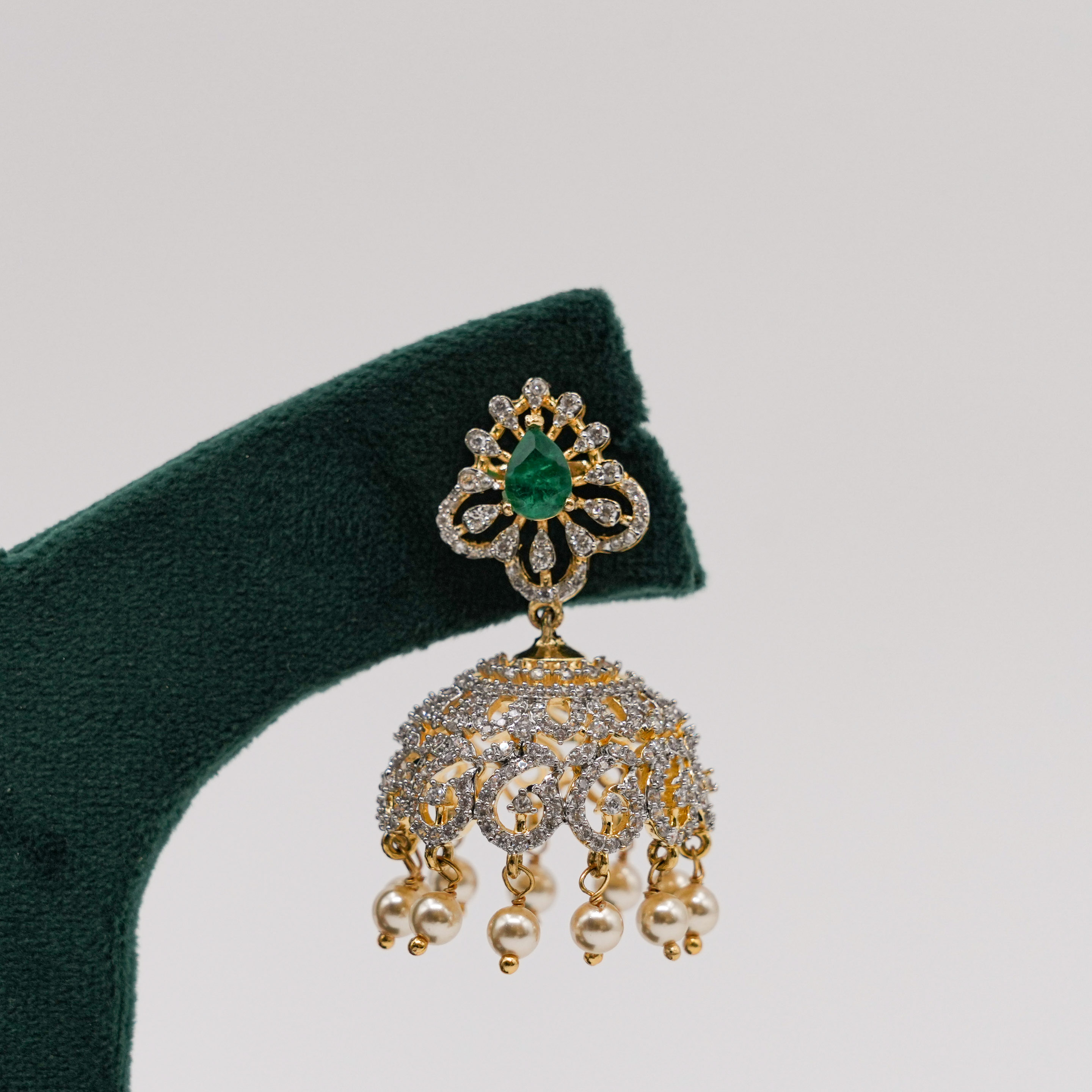 Raag Silver Jewellery - Jhumka Drop Earrings