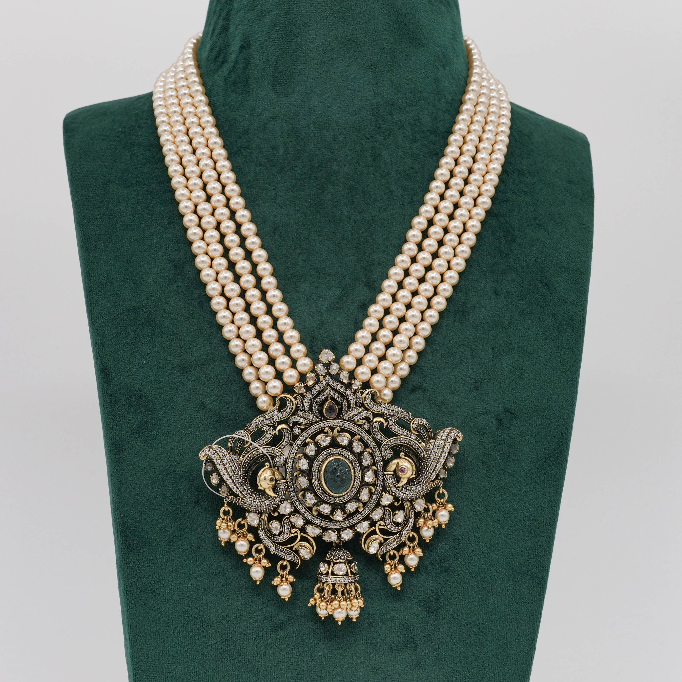 Raag Silver Jewellery - Pearl Necklace Set