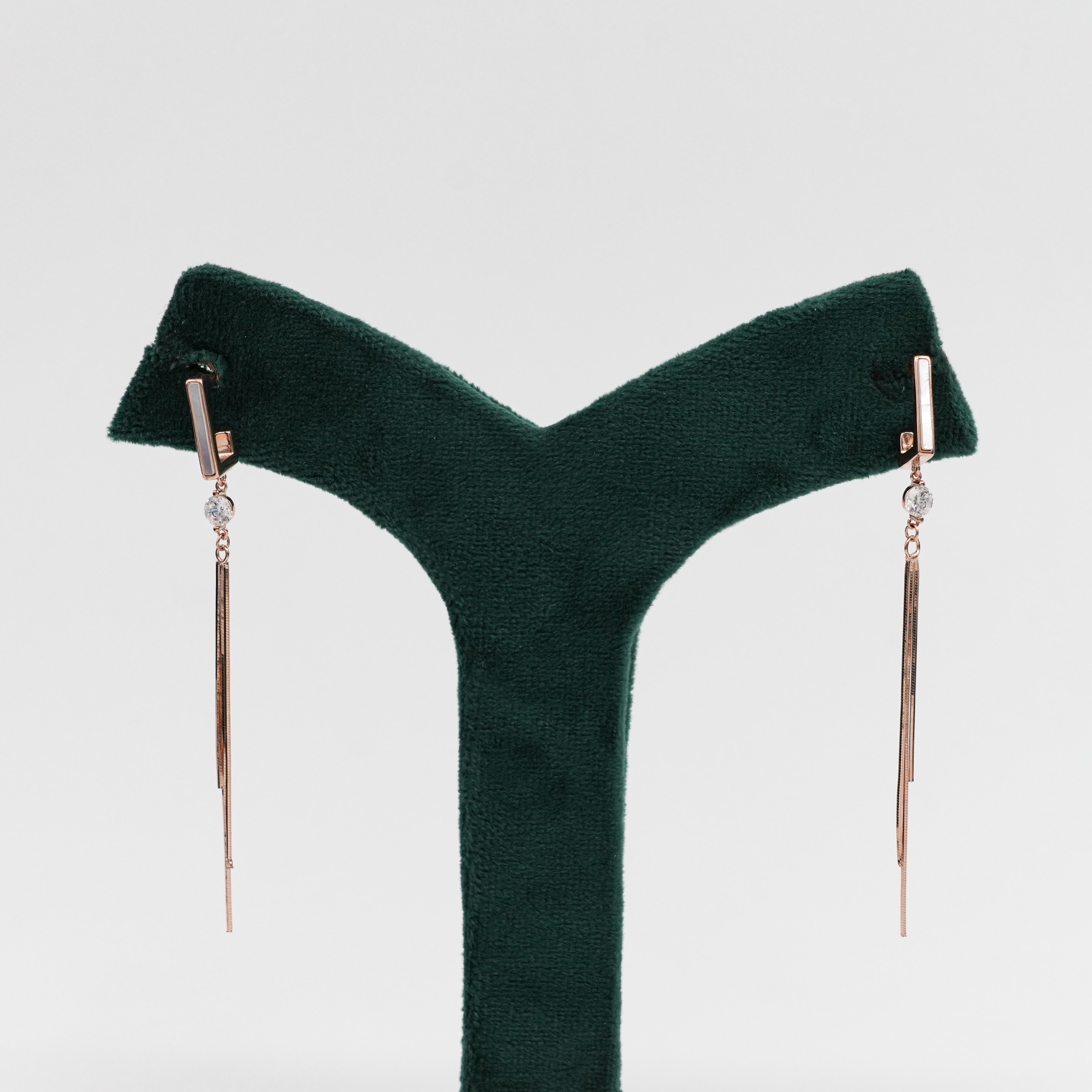 Raag Silver Jewellery - Drop Chain Earrings