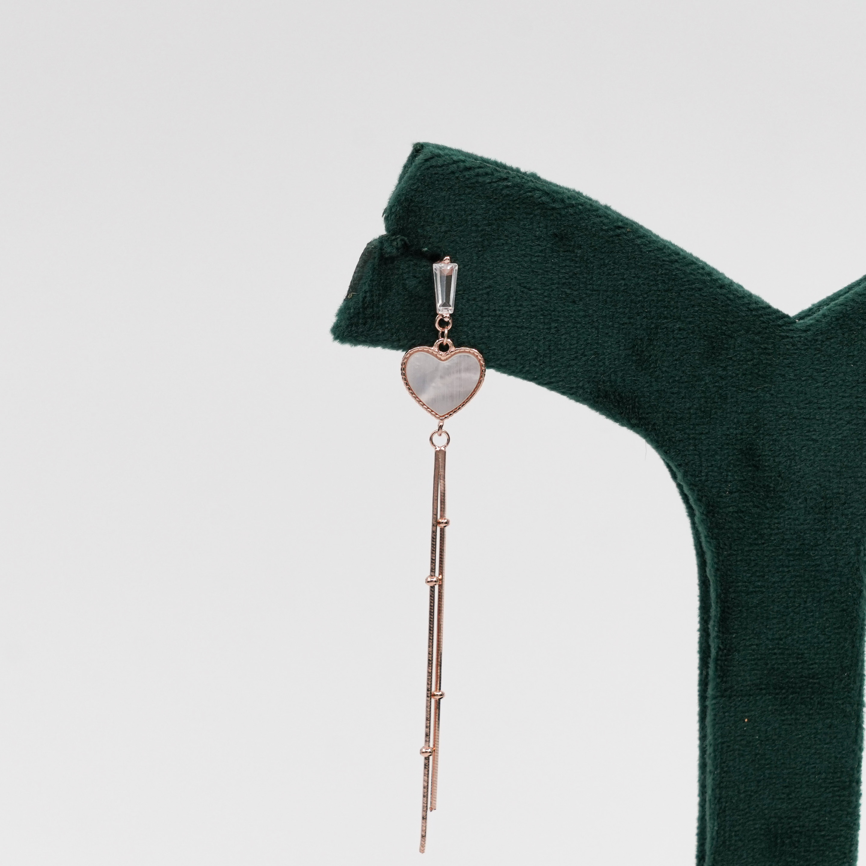 Order Heart Drop Earrings online in Hyderabad