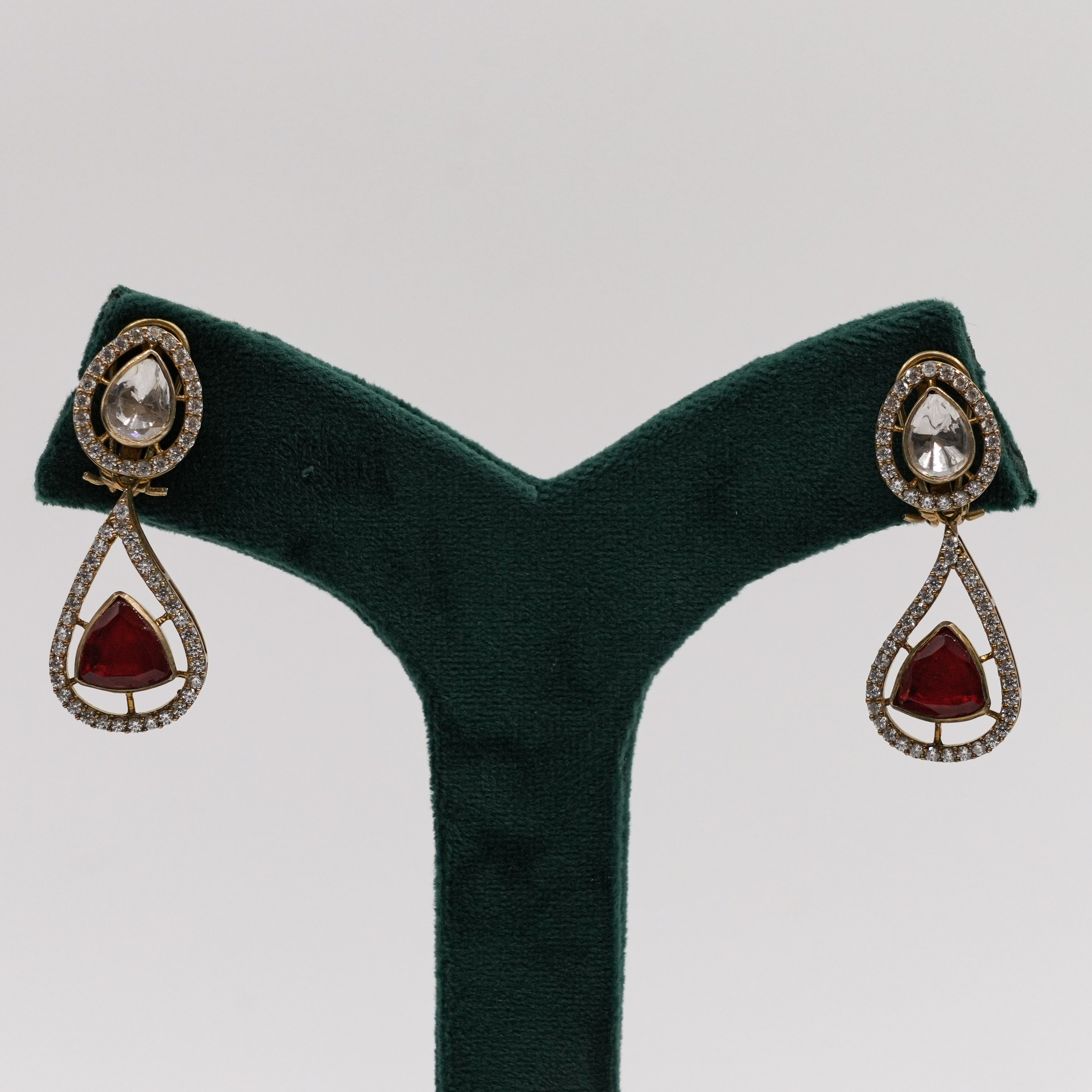 Stone Drop Earrings