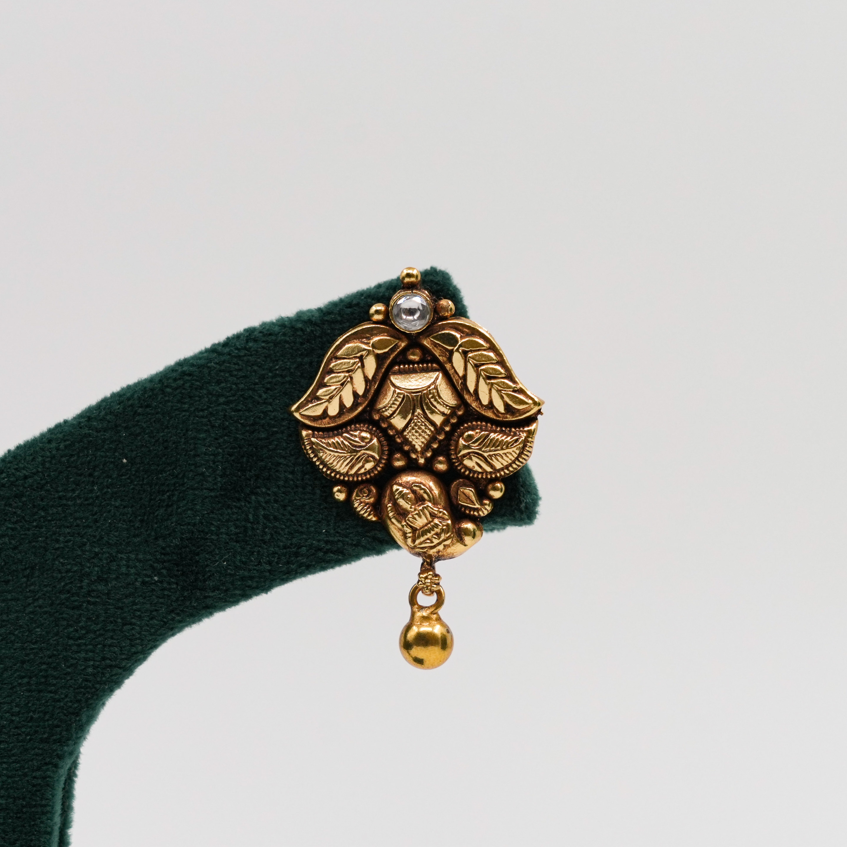 Raag Silver Jewellery - Gold Drop Earrings