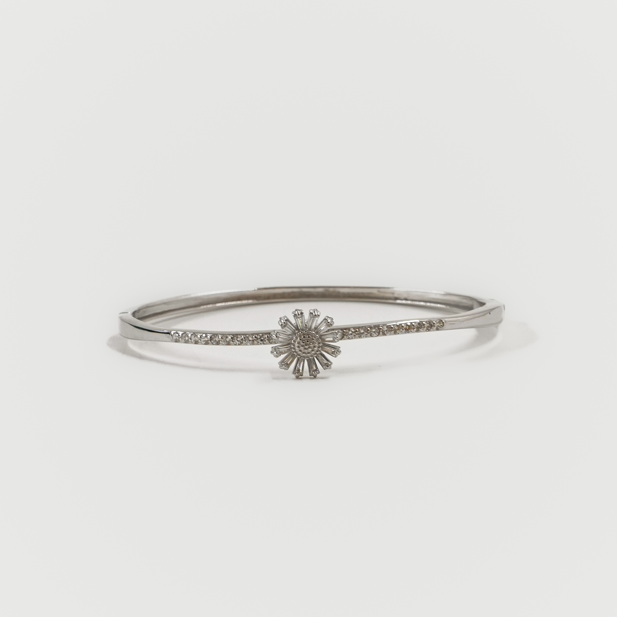 Raag Silver Jewellery - Silver Flower Kada