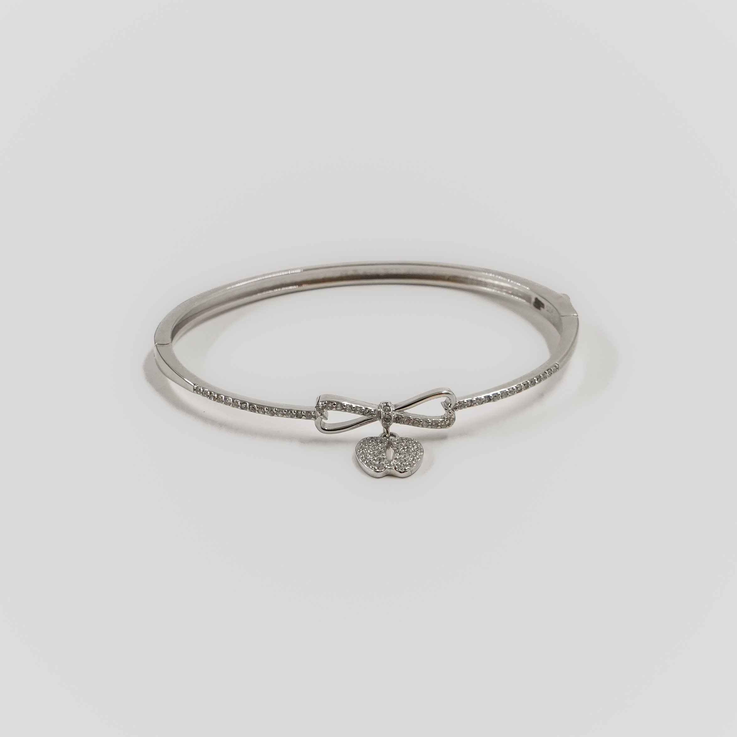 Raag Silver Jewellery - Silver Bow Kada