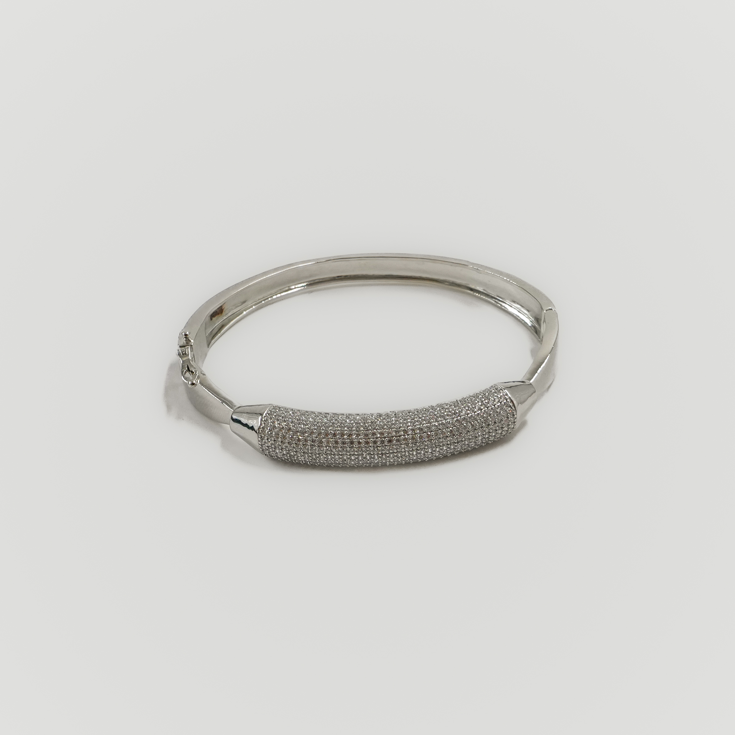 Raag Silver Jewellery - Silver Stone Kada