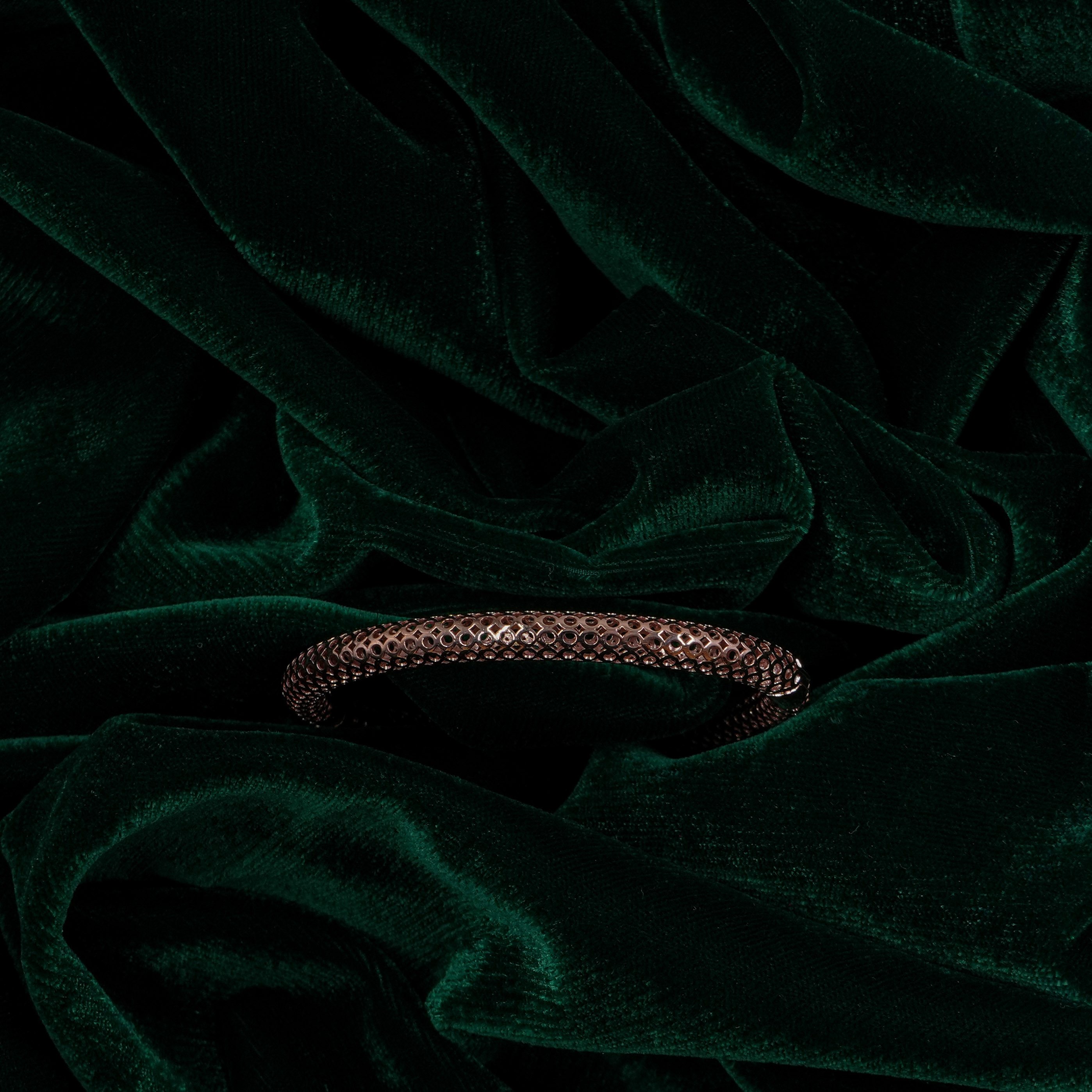 Raag Silver Jewellery - Silver Pattern Kada