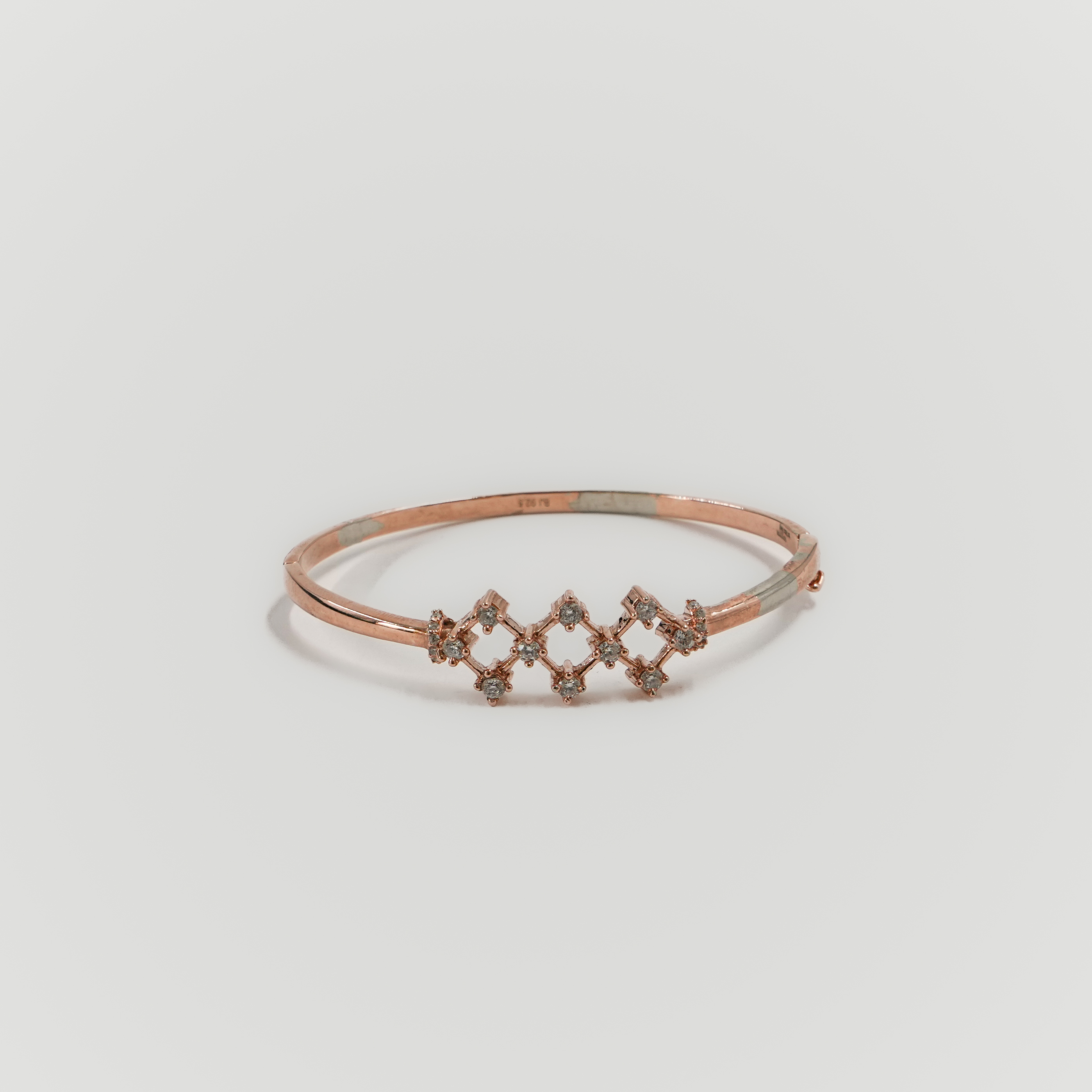 Raag Silver Jewellery - Silver Diamond Kada