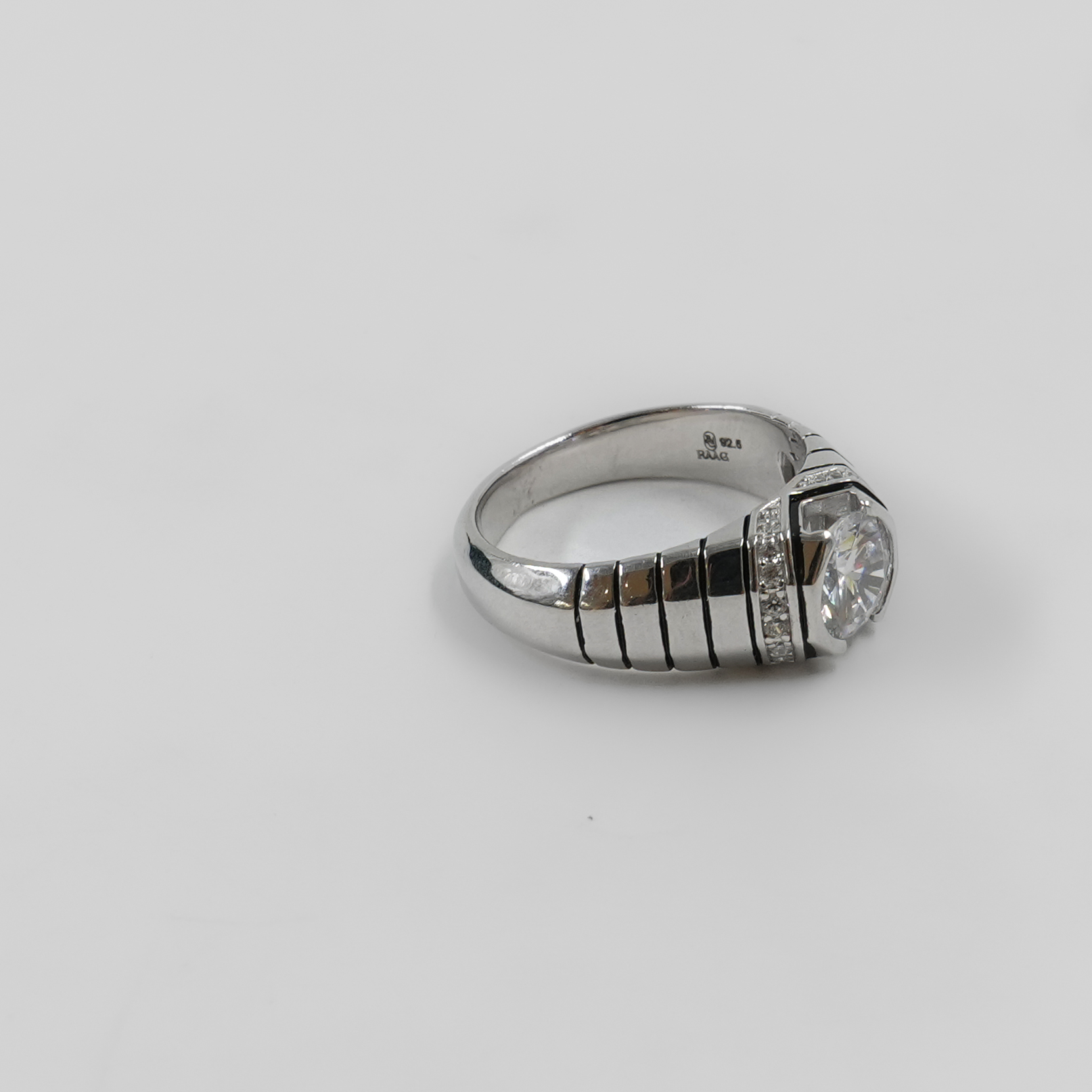 Raag Silver Jewellery - Silver Stone Ring