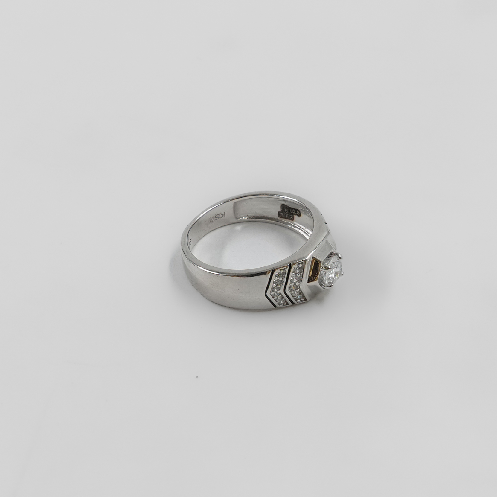Raag Silver Jewellery - Silver Hexagon Ring