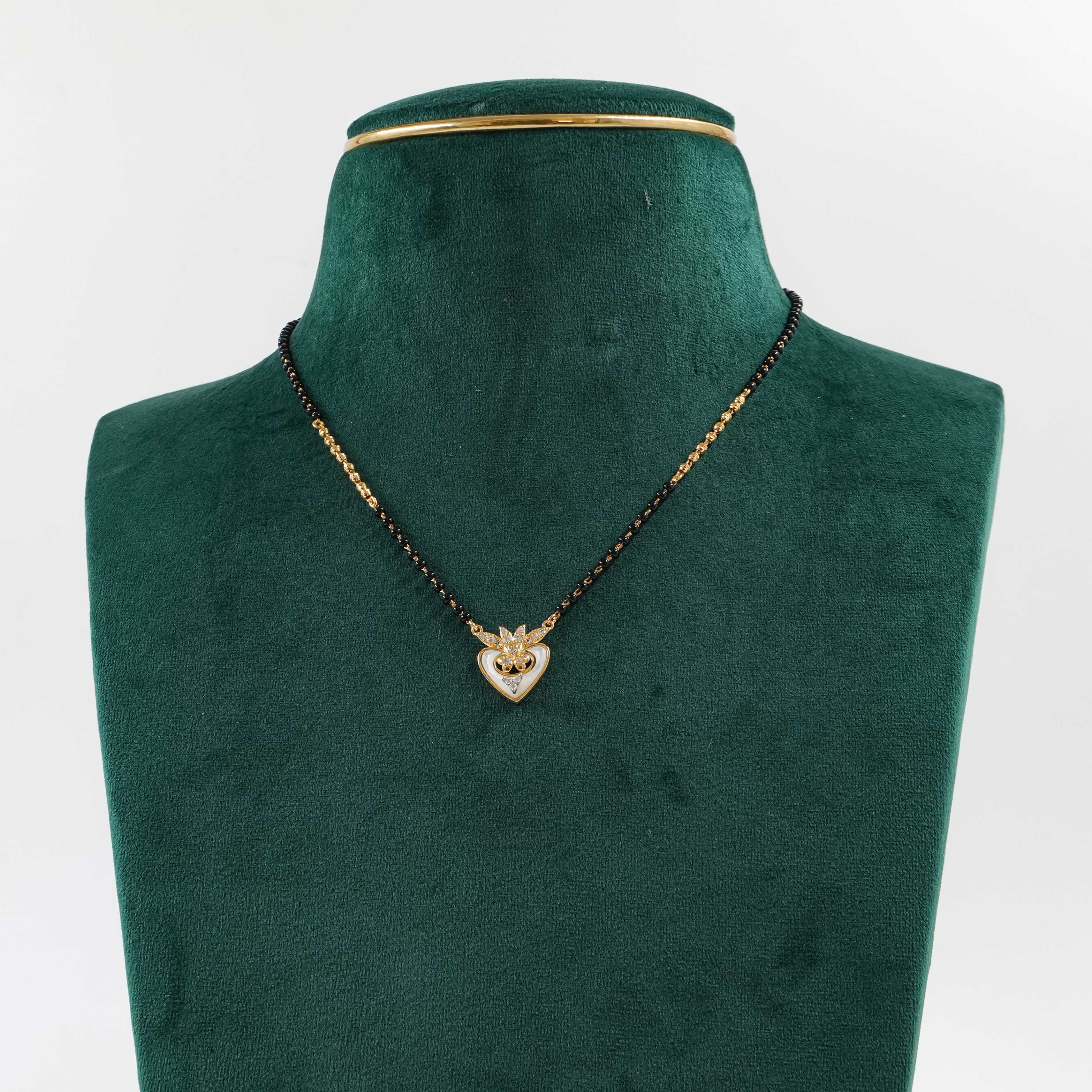 Raag Silver Jewellery - Mangalsutra Pendant Necklace