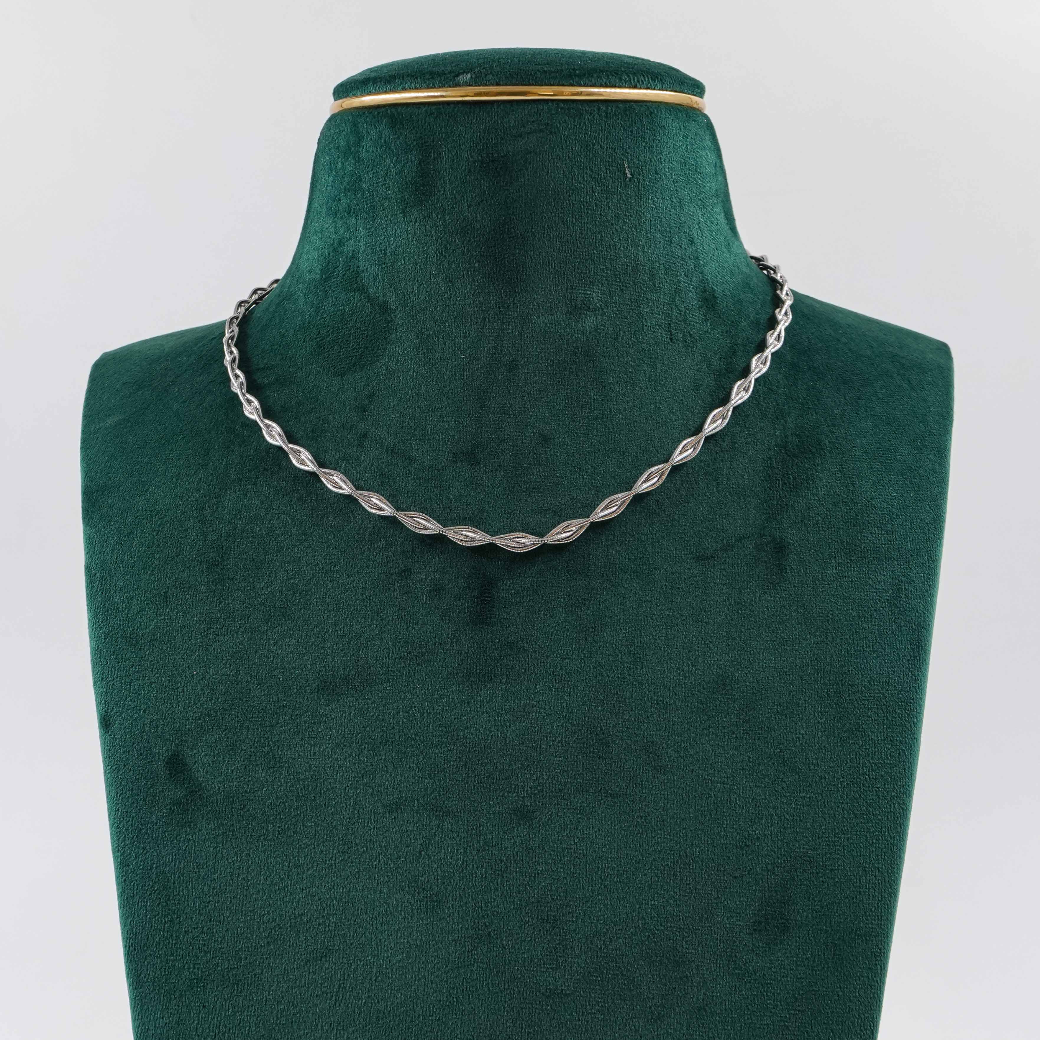 Raag Silver Jewellery - Silver Twisted Chain