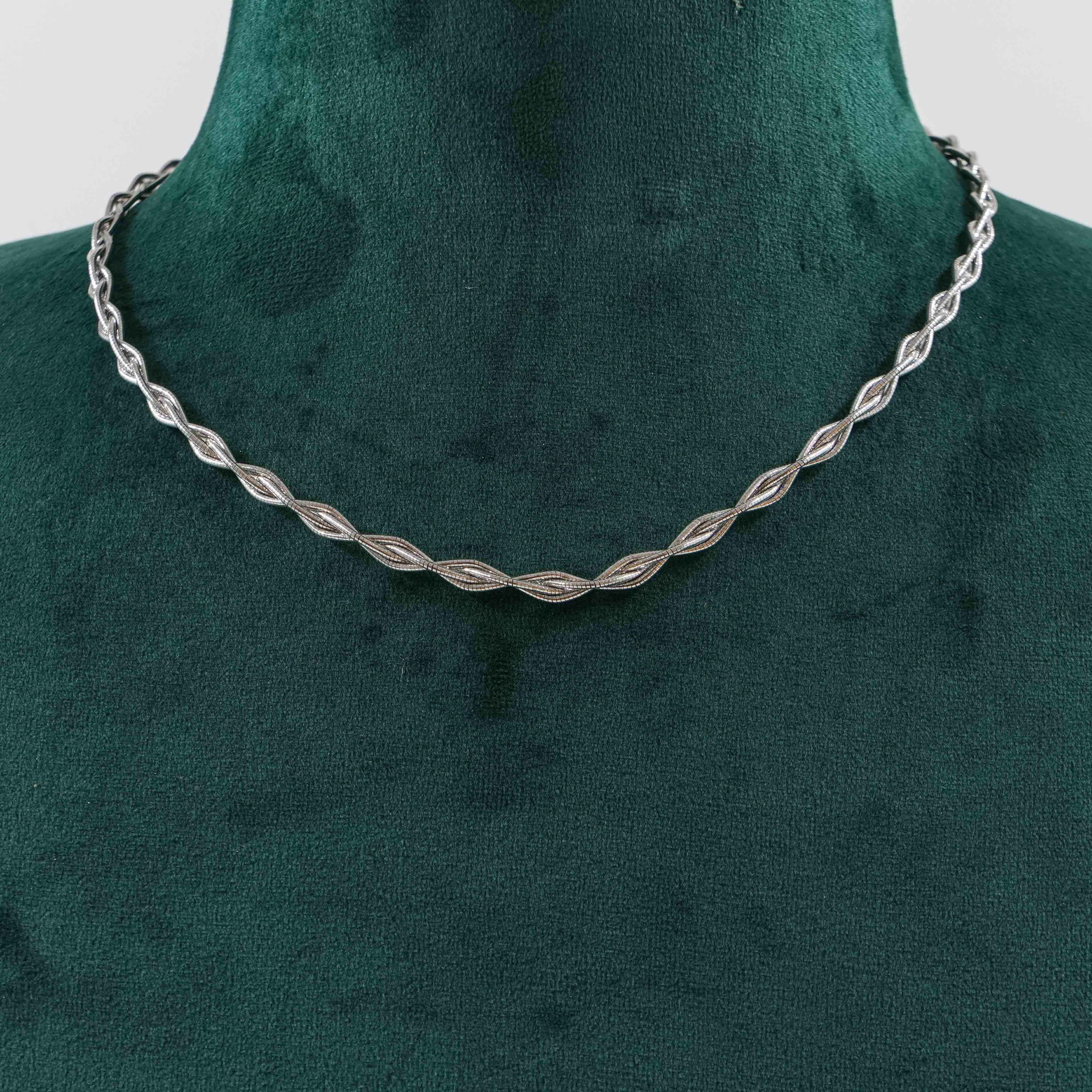 Raag Silver Jewellery - Silver Twisted Chain