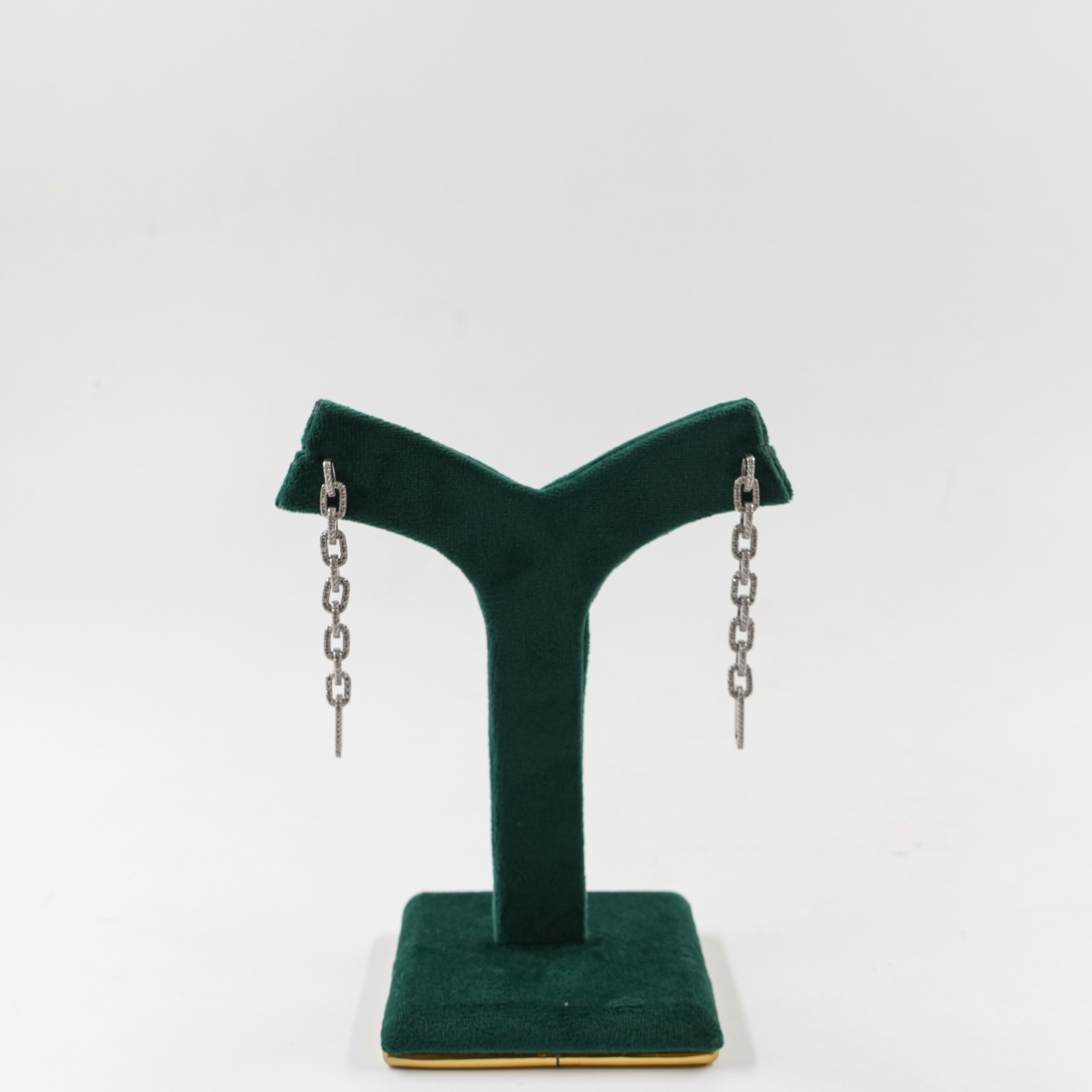 Raag Silver Jewellery - Chain Drop Earrings