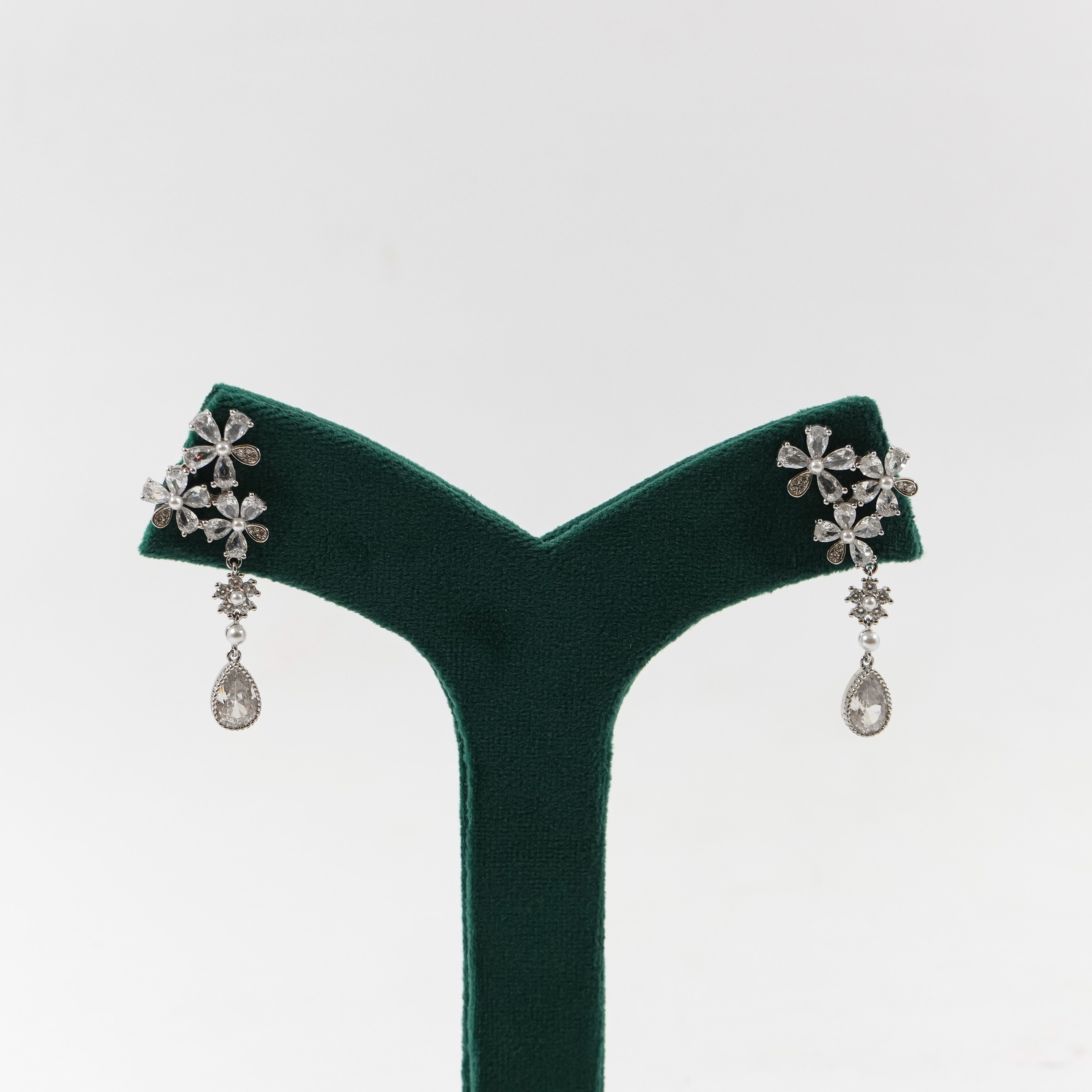 Raag Silver Jewellery - Silver Drop Earrings