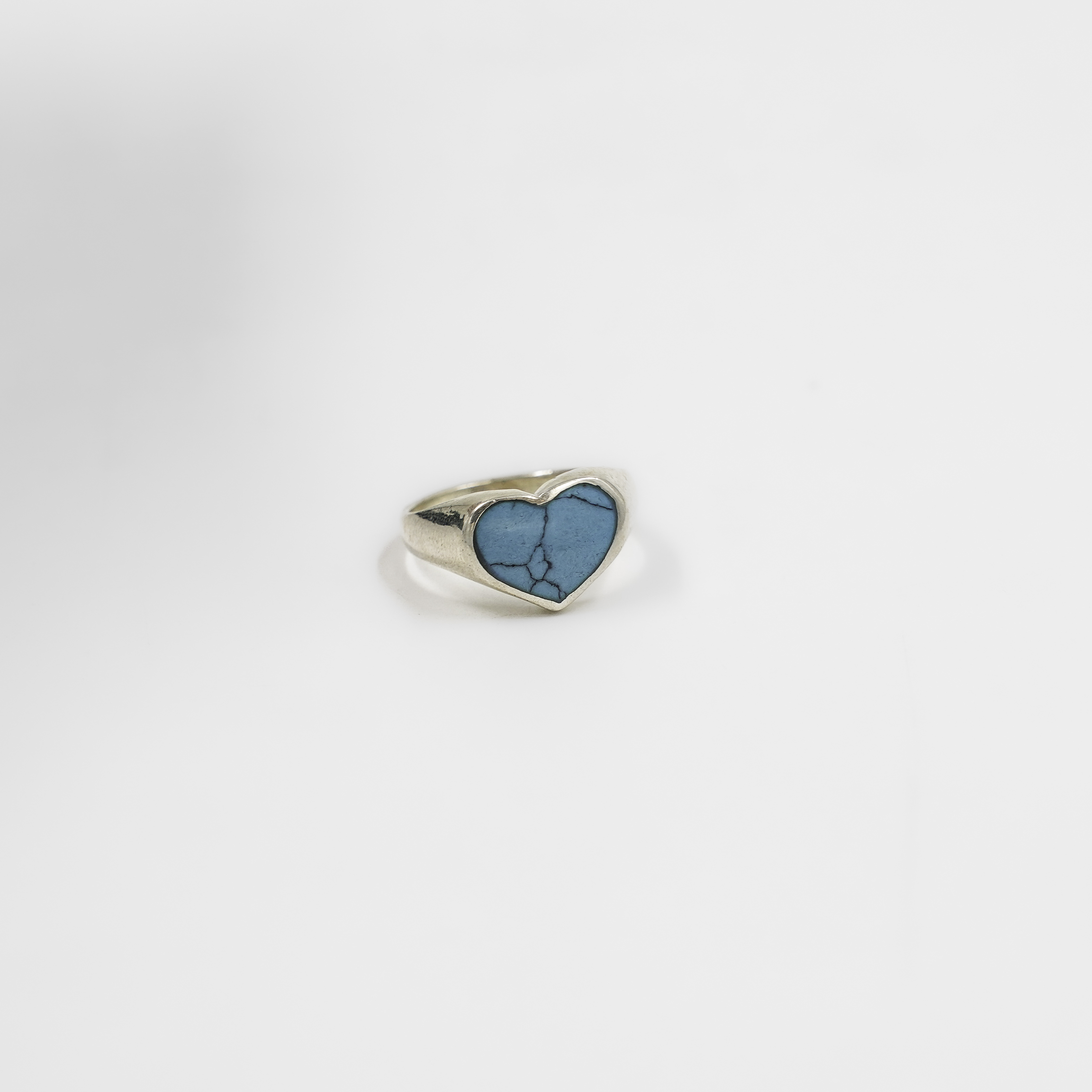 Raag Silver Jewellery - Celestial Silver Turquoise Heart Sterling Silver