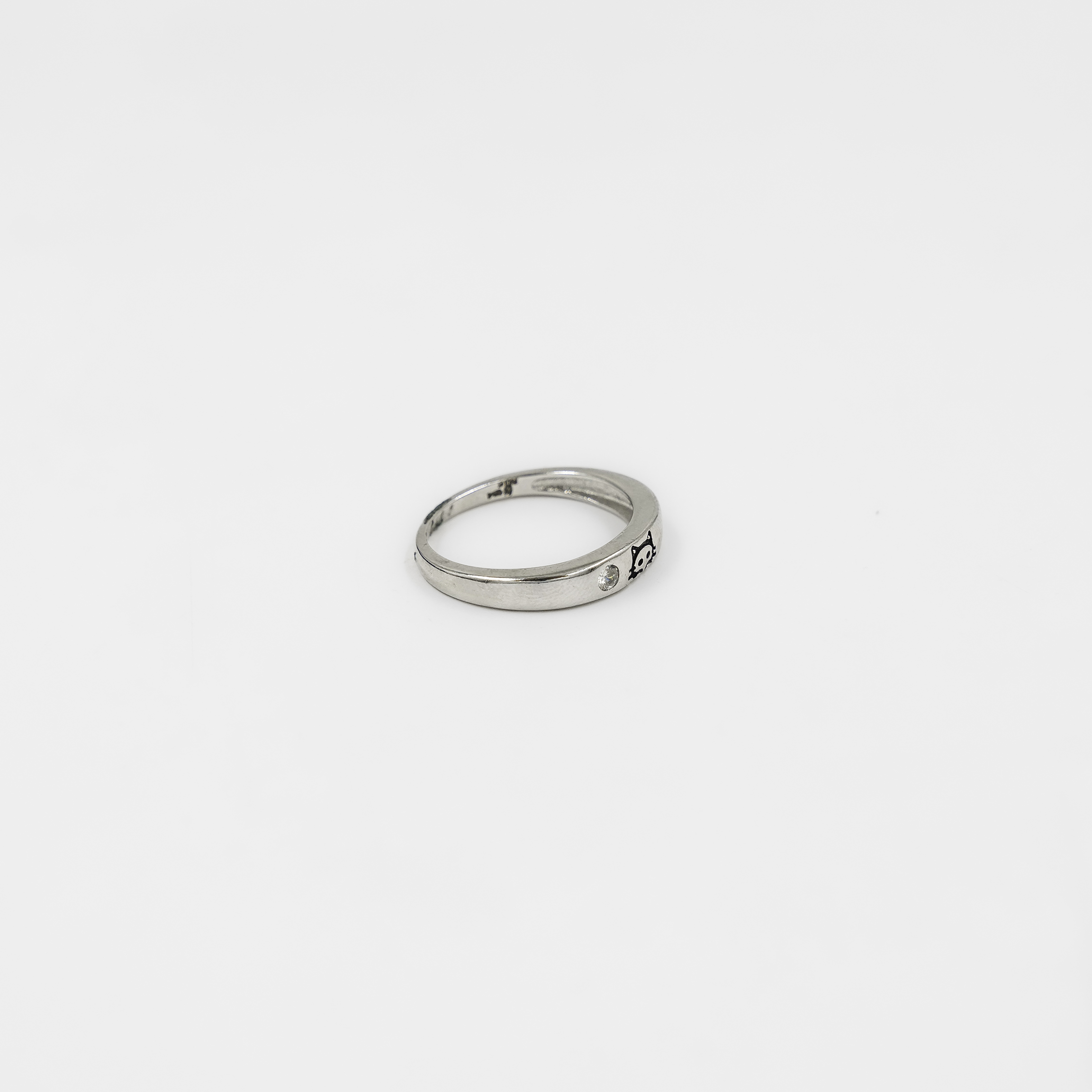 Raag Silver Jewellery - Elegant Sterling Silver Cat Ring For