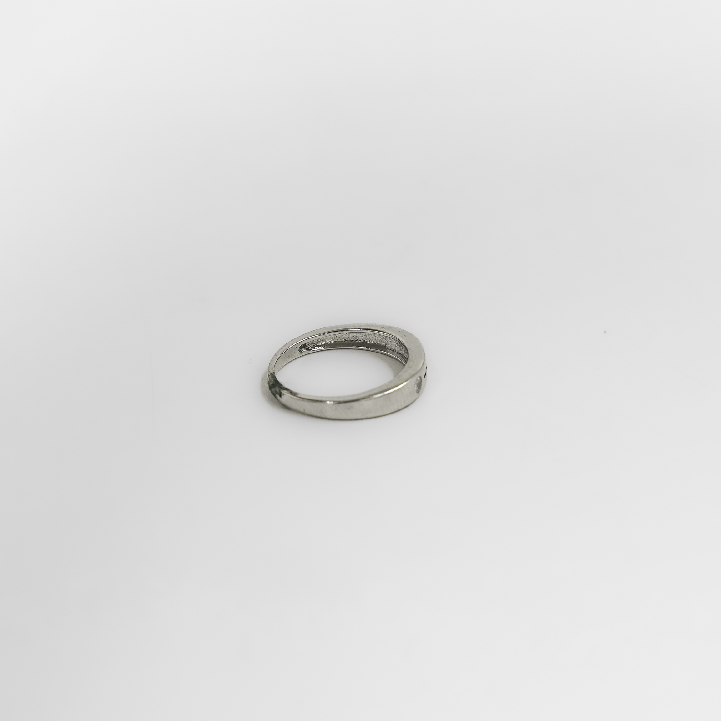 Raag Silver Jewellery - Elegant Sterling Silver Ring With Geometric