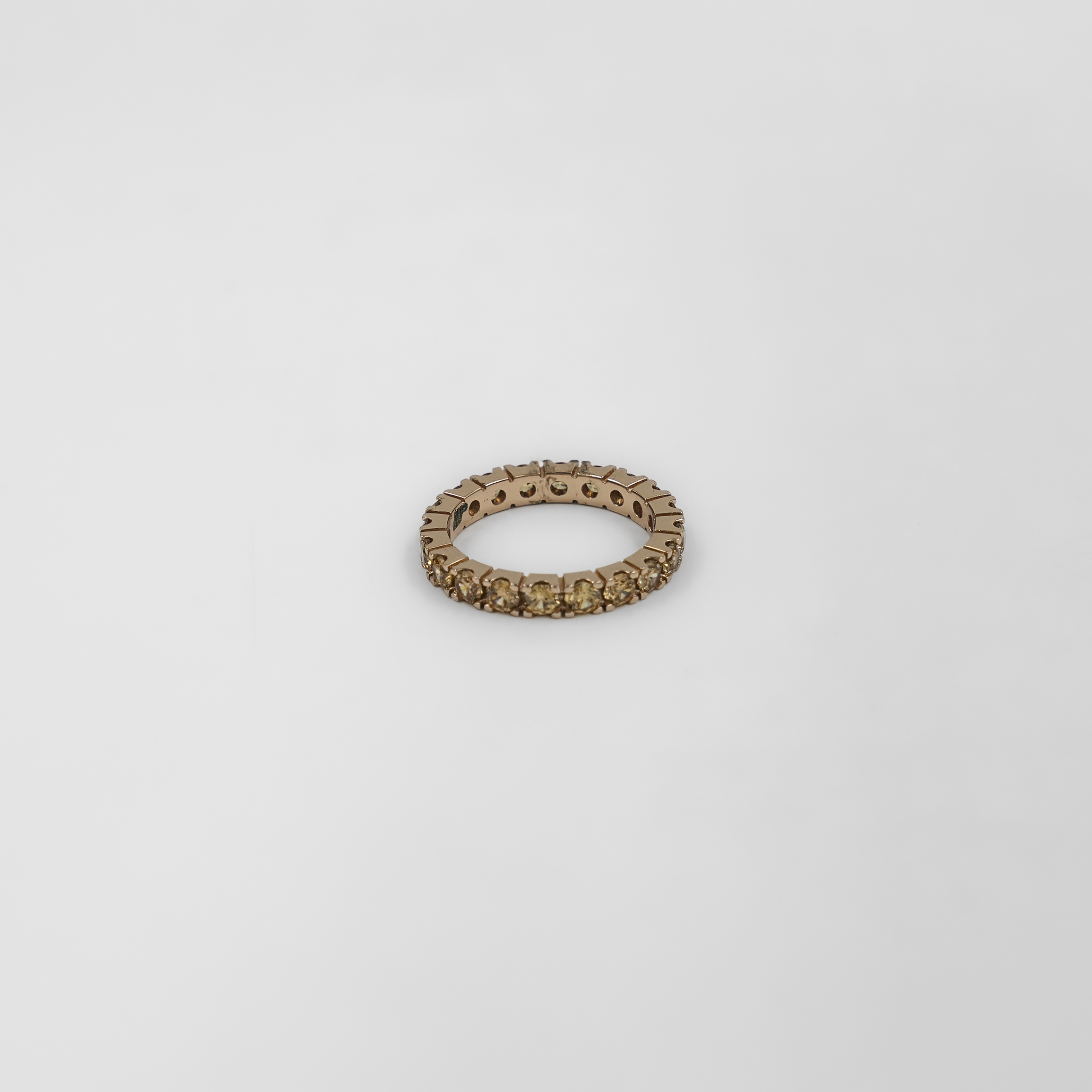 Elegant Sterling Silver Rose Gold Polished Silver Gemstone