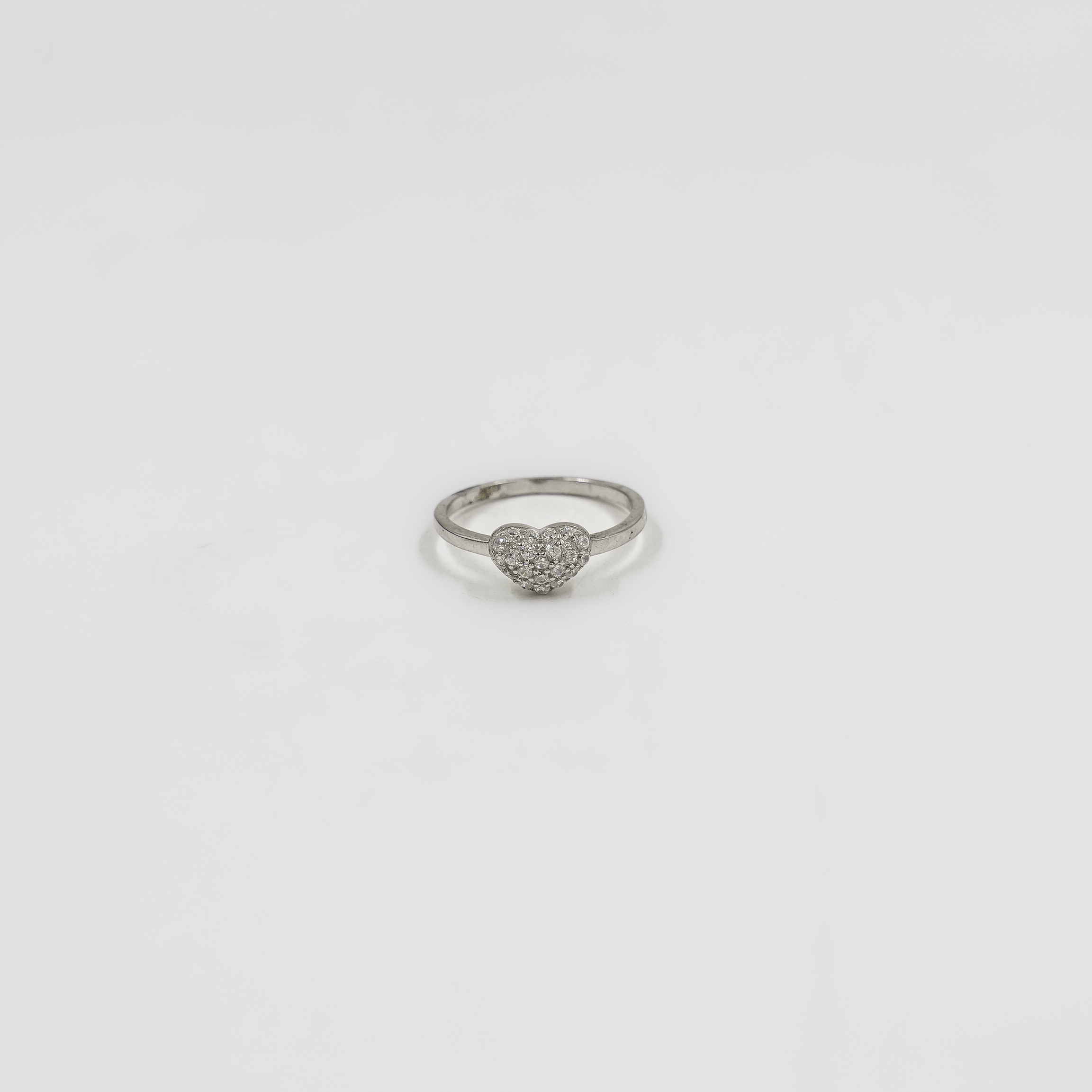 Classic Sterling Silver Heart Ring Fashionable