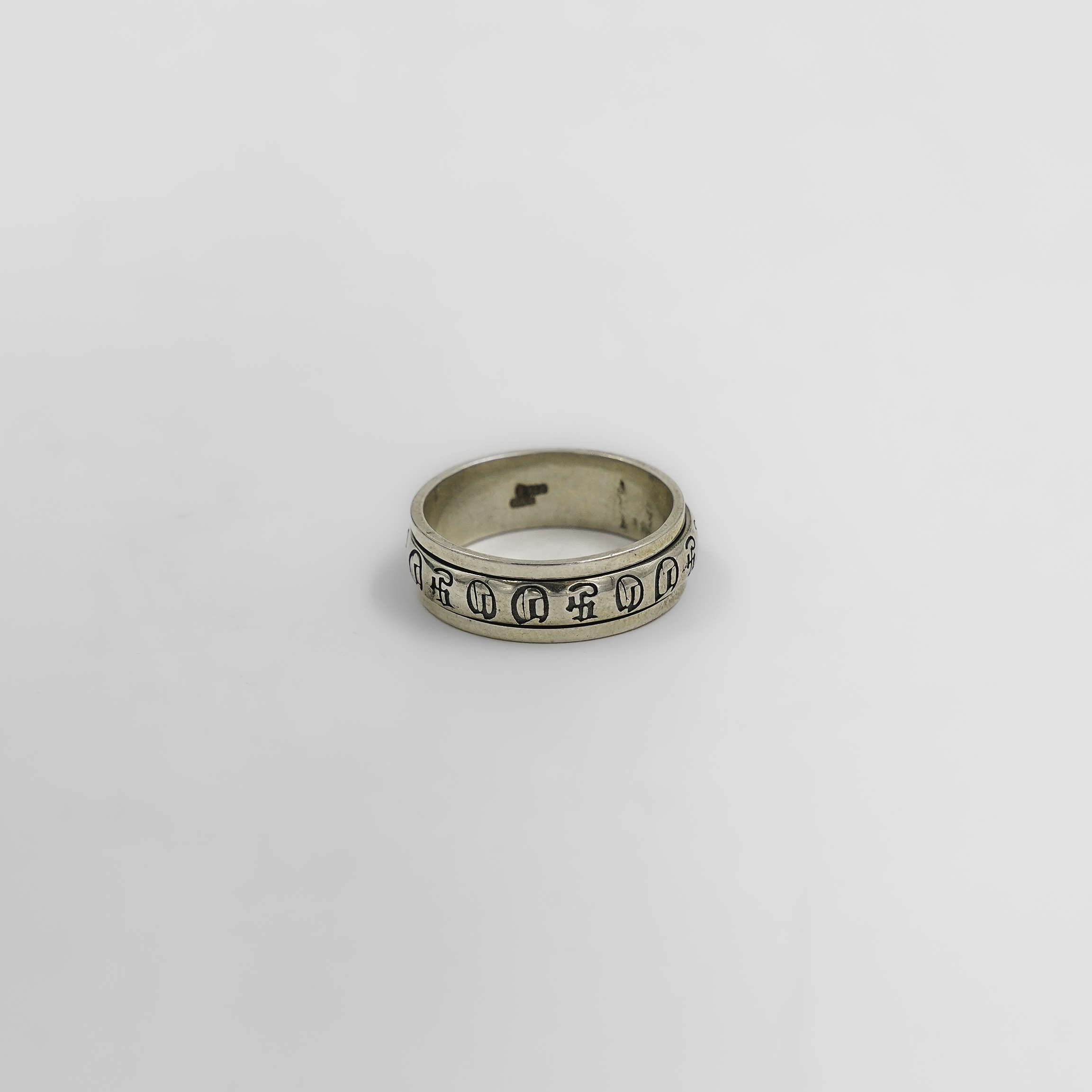 Chrome Hearts Sterling Silver Spinner Ring