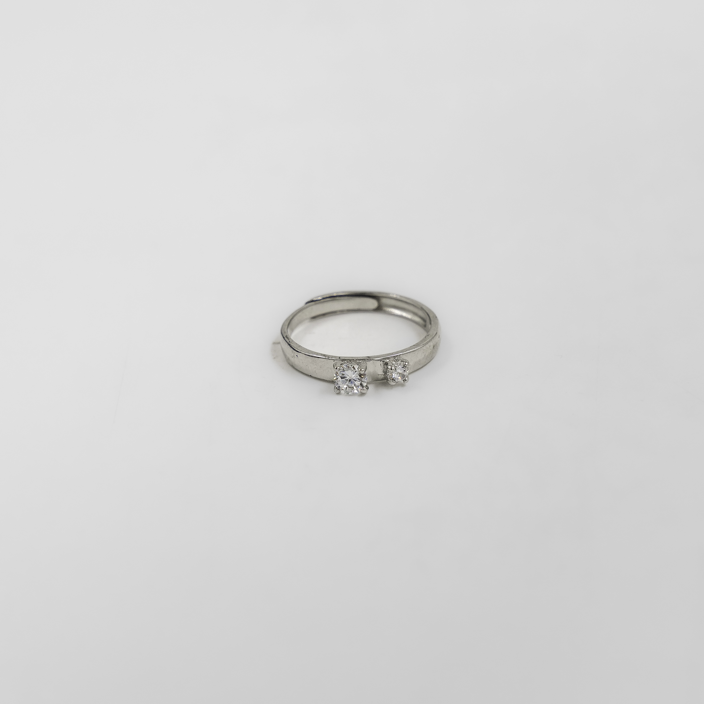 Elegant Silver Ring With Cubic Zirconia