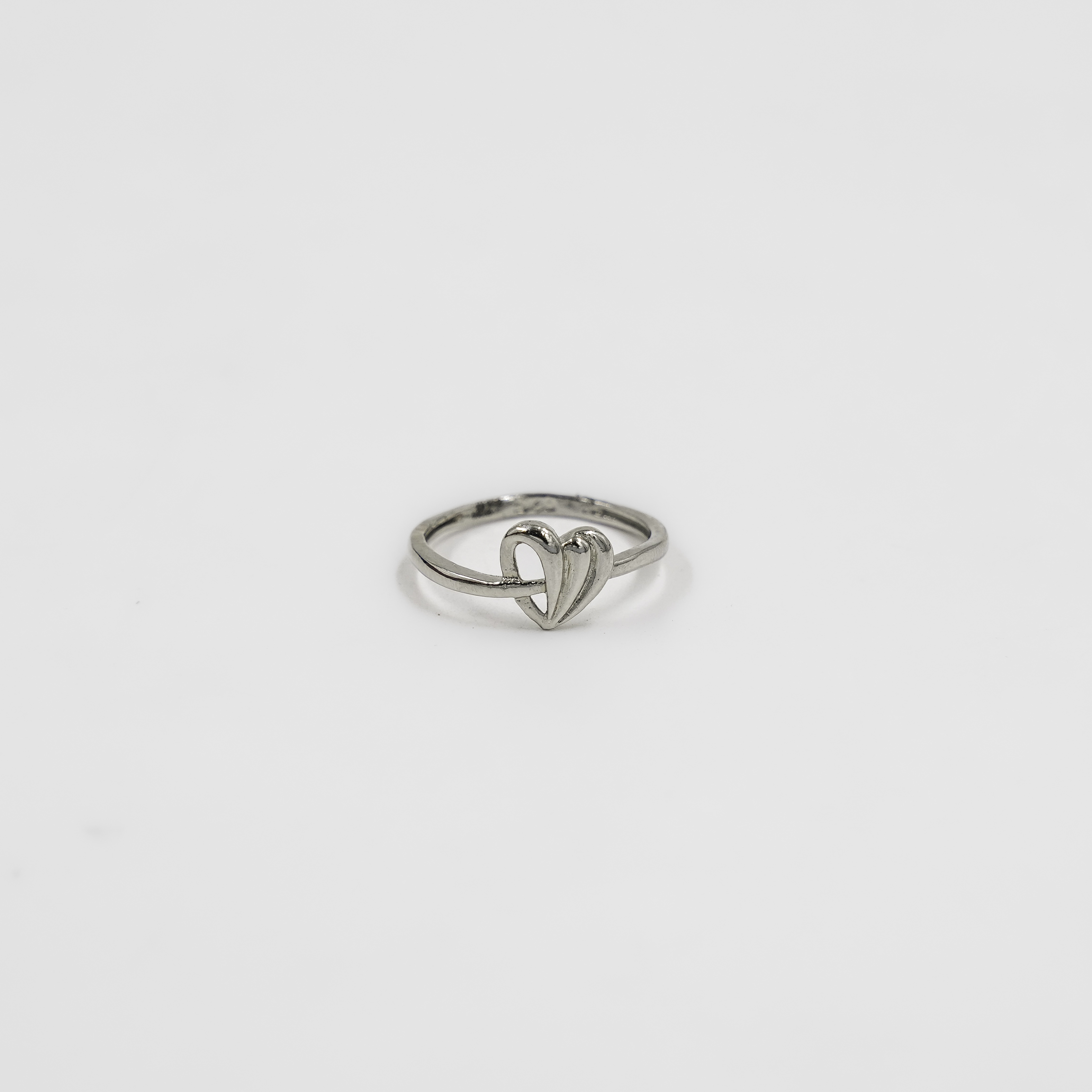 Silver Heart Ring Silver Fashion Ring