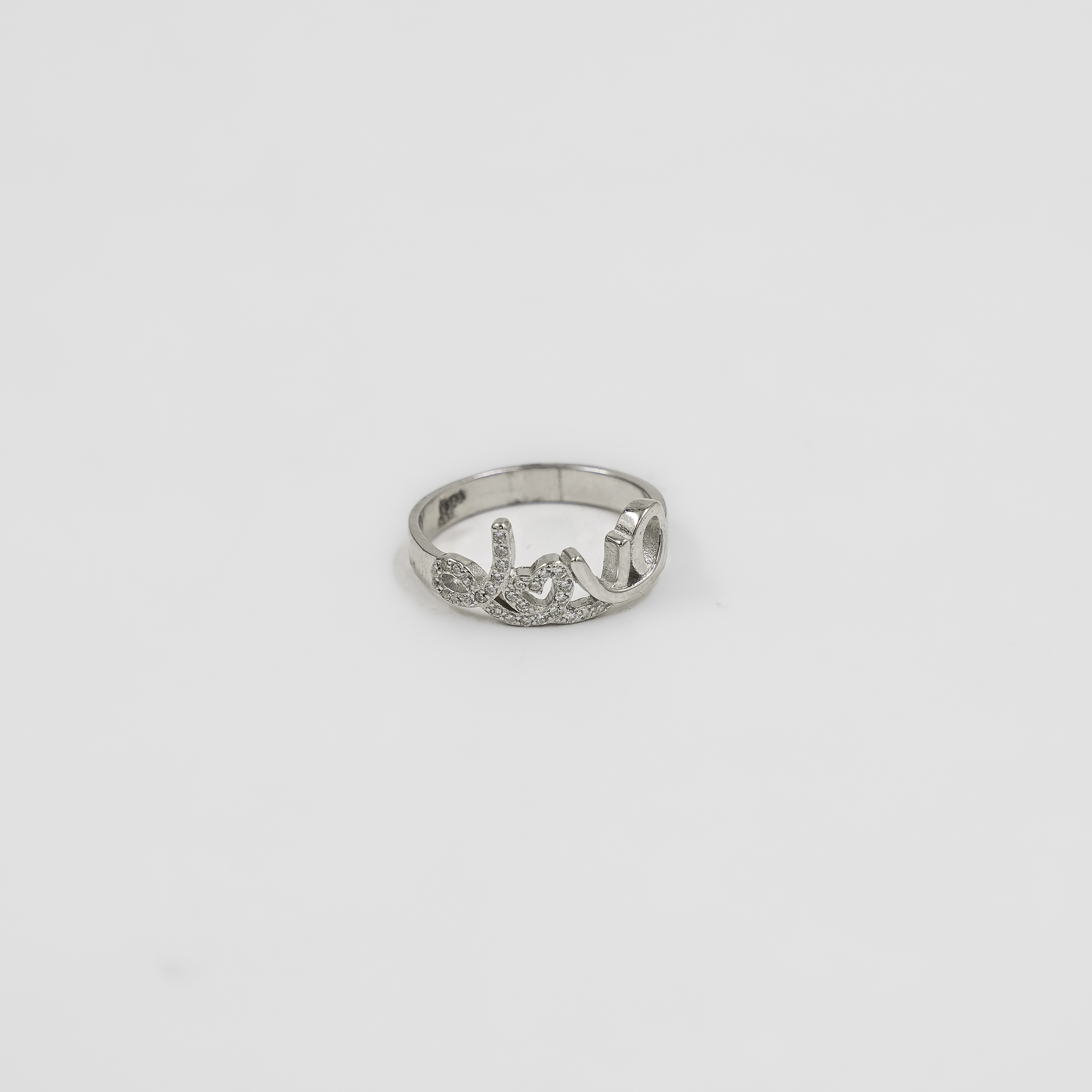 Generic Sterling Silver Embellished Ring