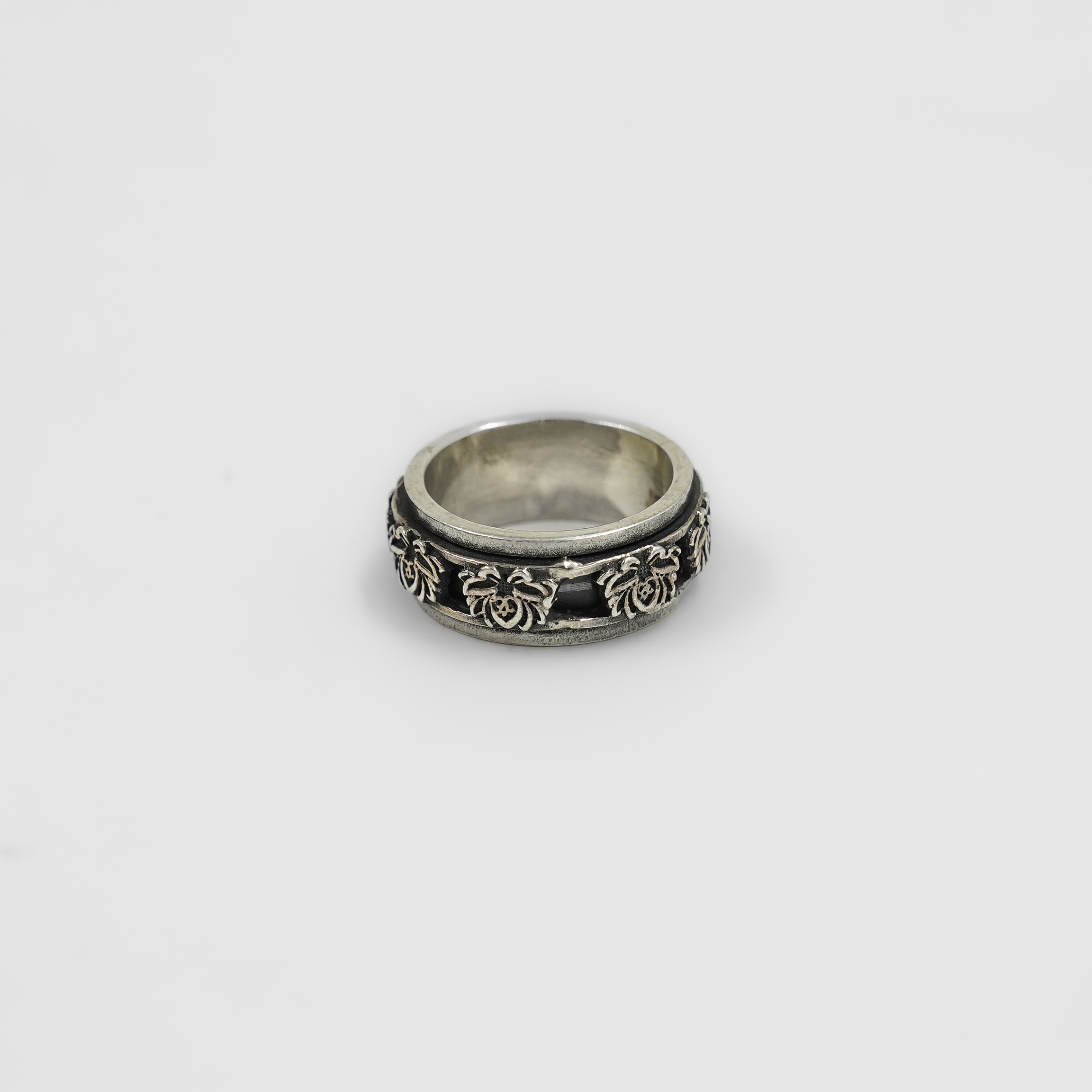 Raag Silver Jewellery - Artisan Crafted Sterling Silver Spinner Ring