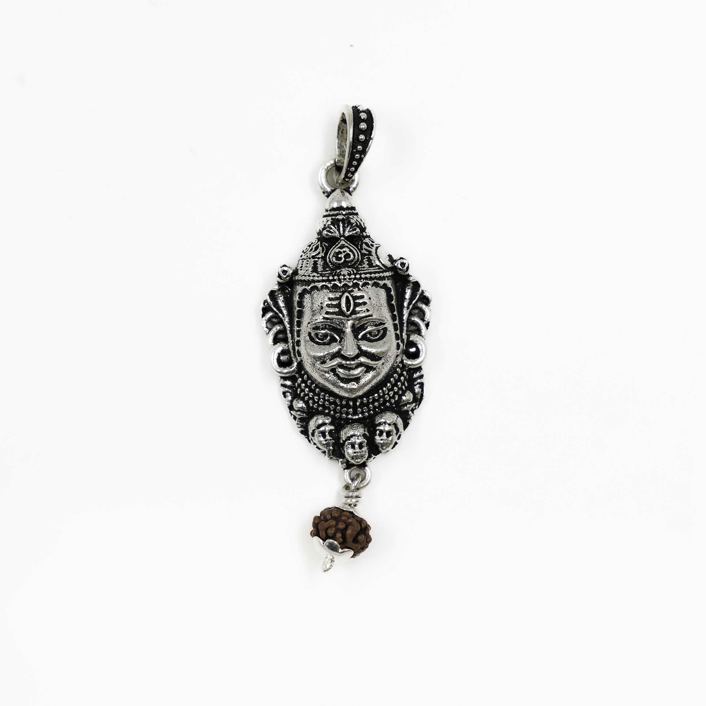 Raag Silver Jewellery - Artisan Crafted Sterling Silver Oxidised Rudraksha