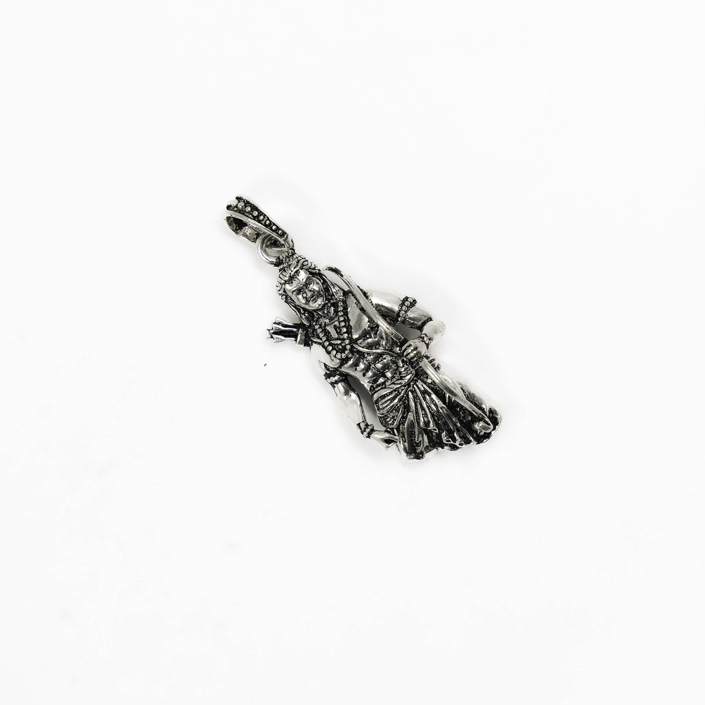 Raag Silver Jewellery - Artisan Crafted Silver Lord Shiva Pendant