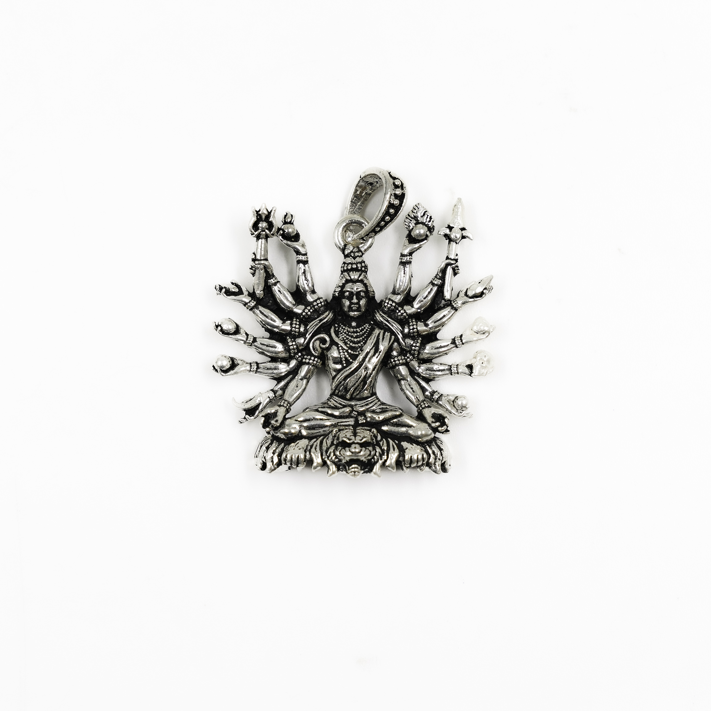 Raag Silver Jewellery - Artisan Crafted Sterling Silver Hindu Goddess