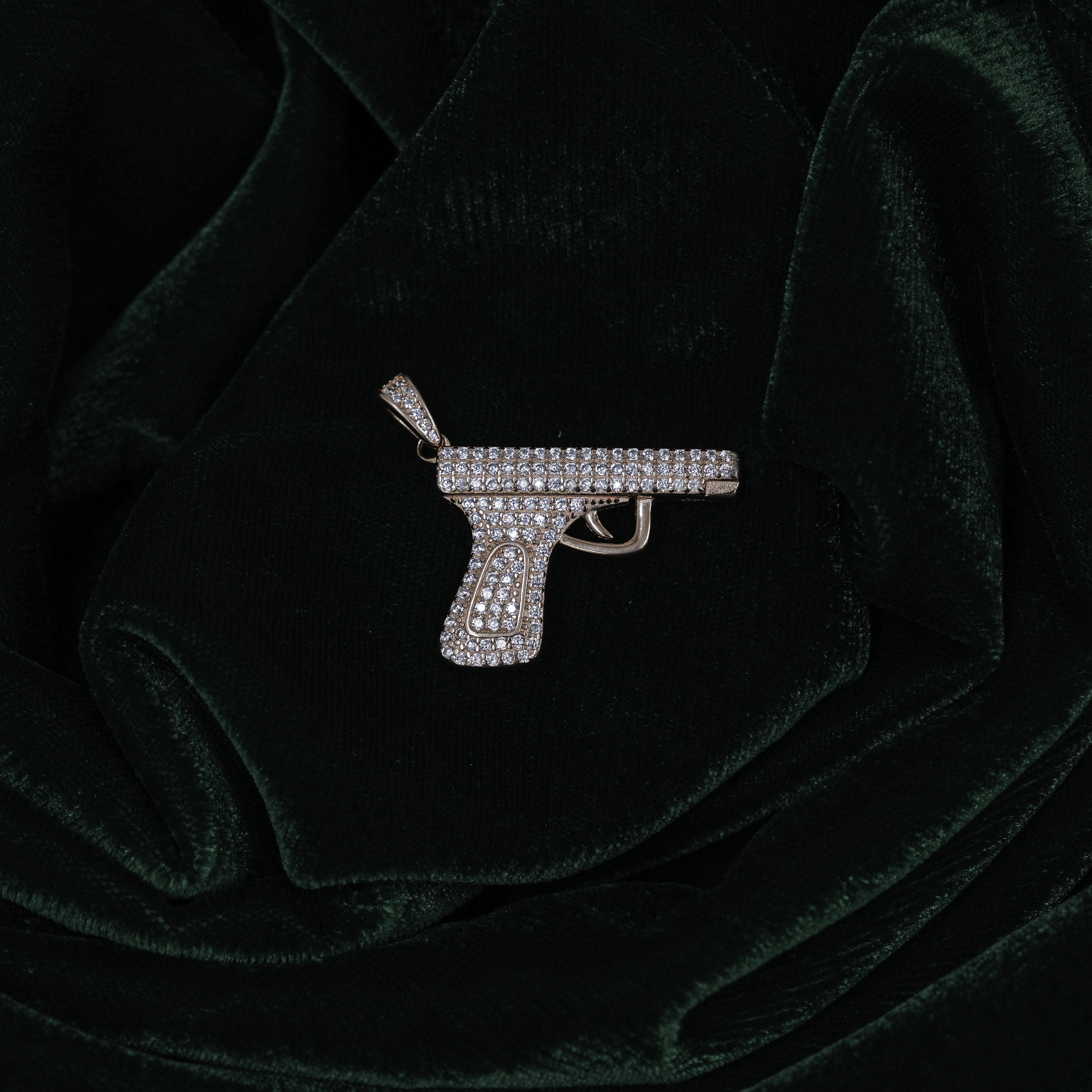 Raag Silver Jewellery - Generic Rose Gold Polished Silver Silver Gun