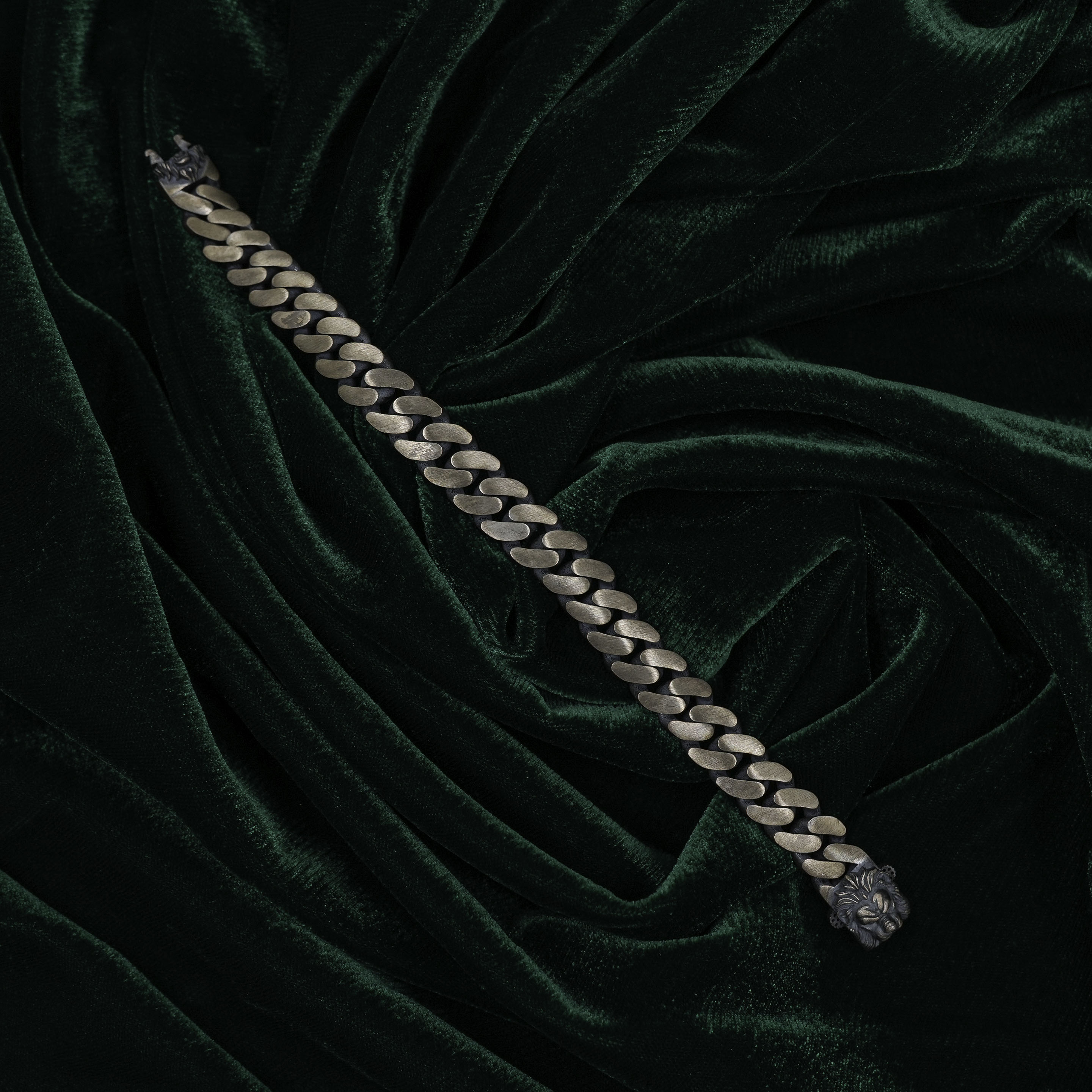 Raag Silver Jewellery - Elegant Sterling Silver Bracelet With Lion