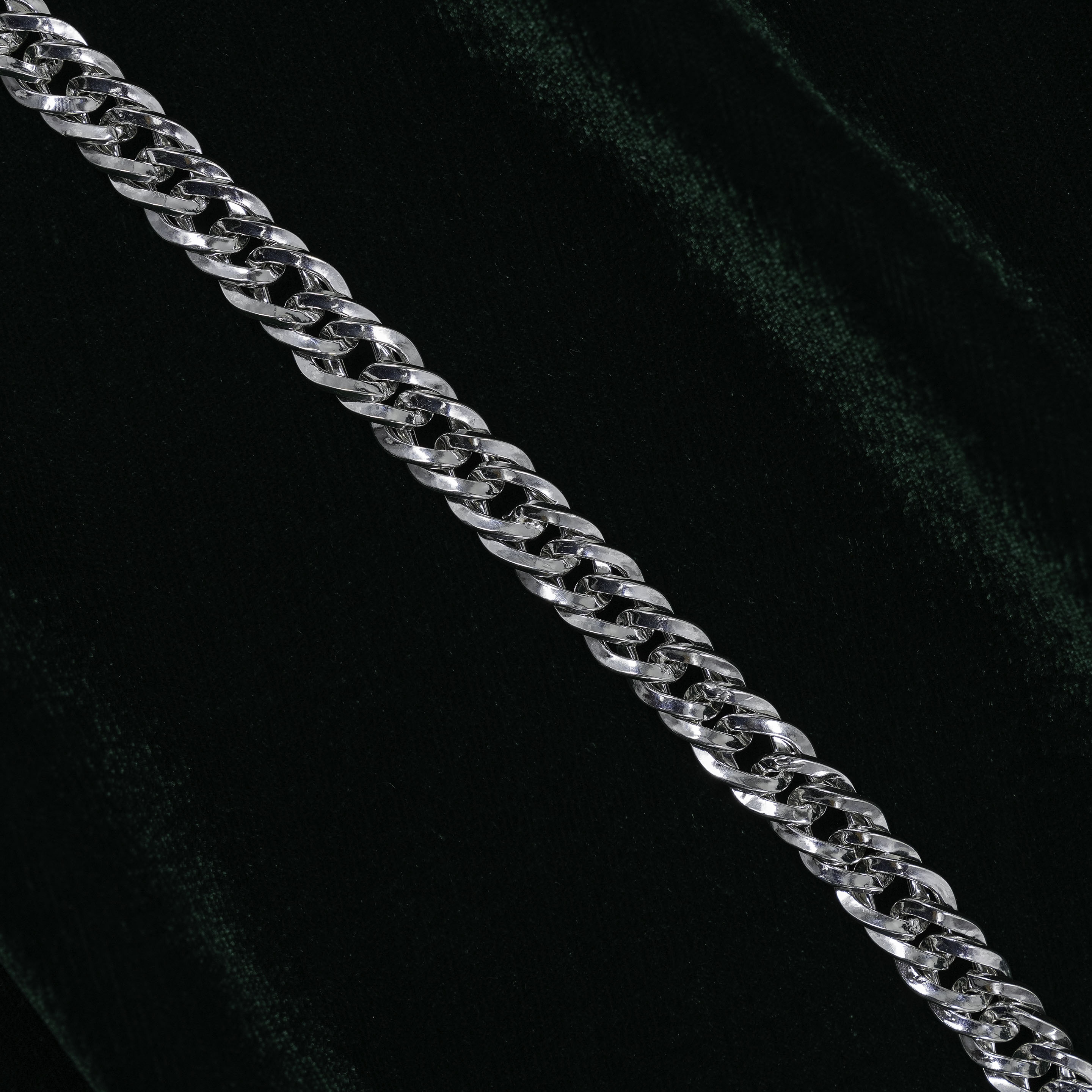 Raag Silver Jewellery - Classic Silver Curb Link Bracelet Unisex