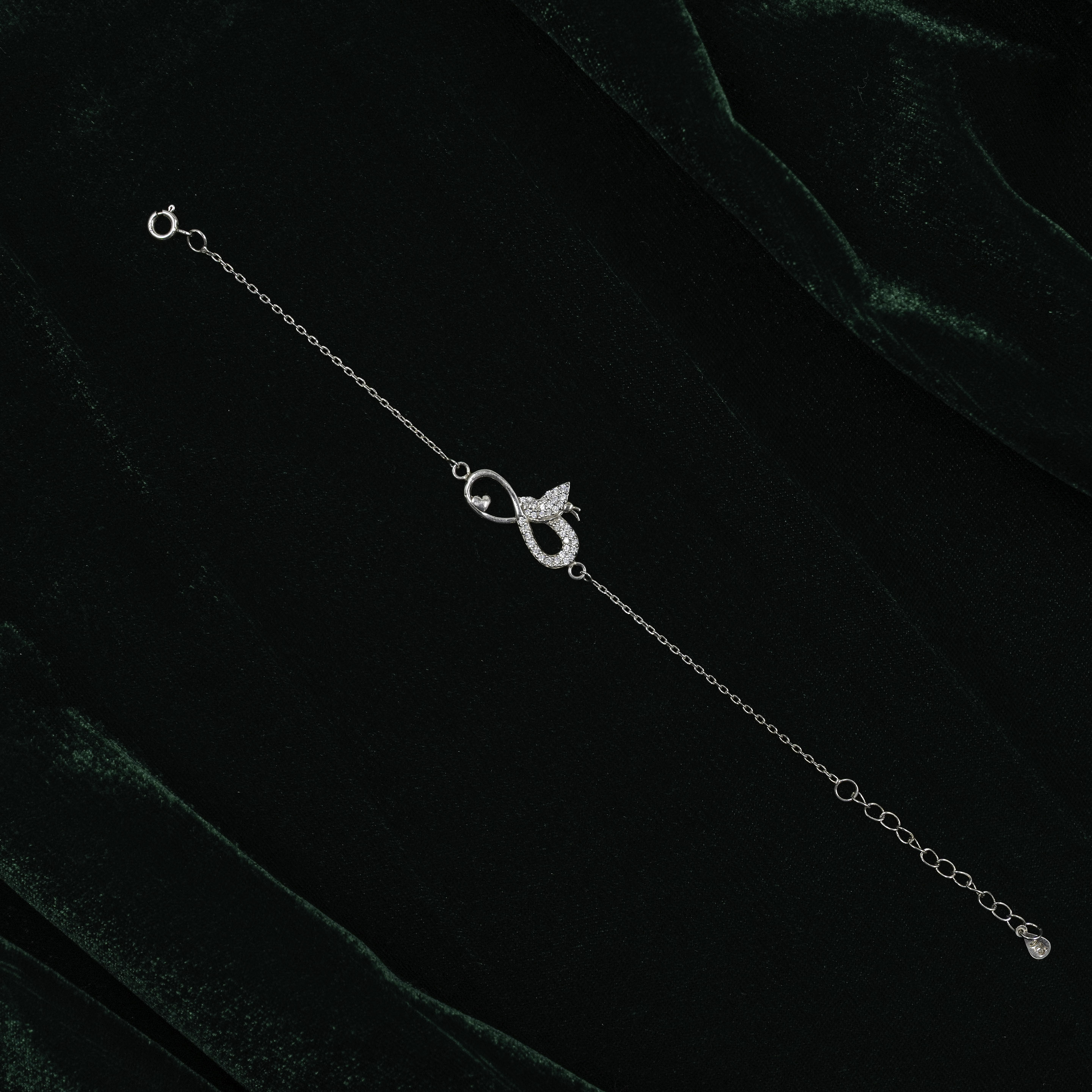 Silver Butterfly Bracelet