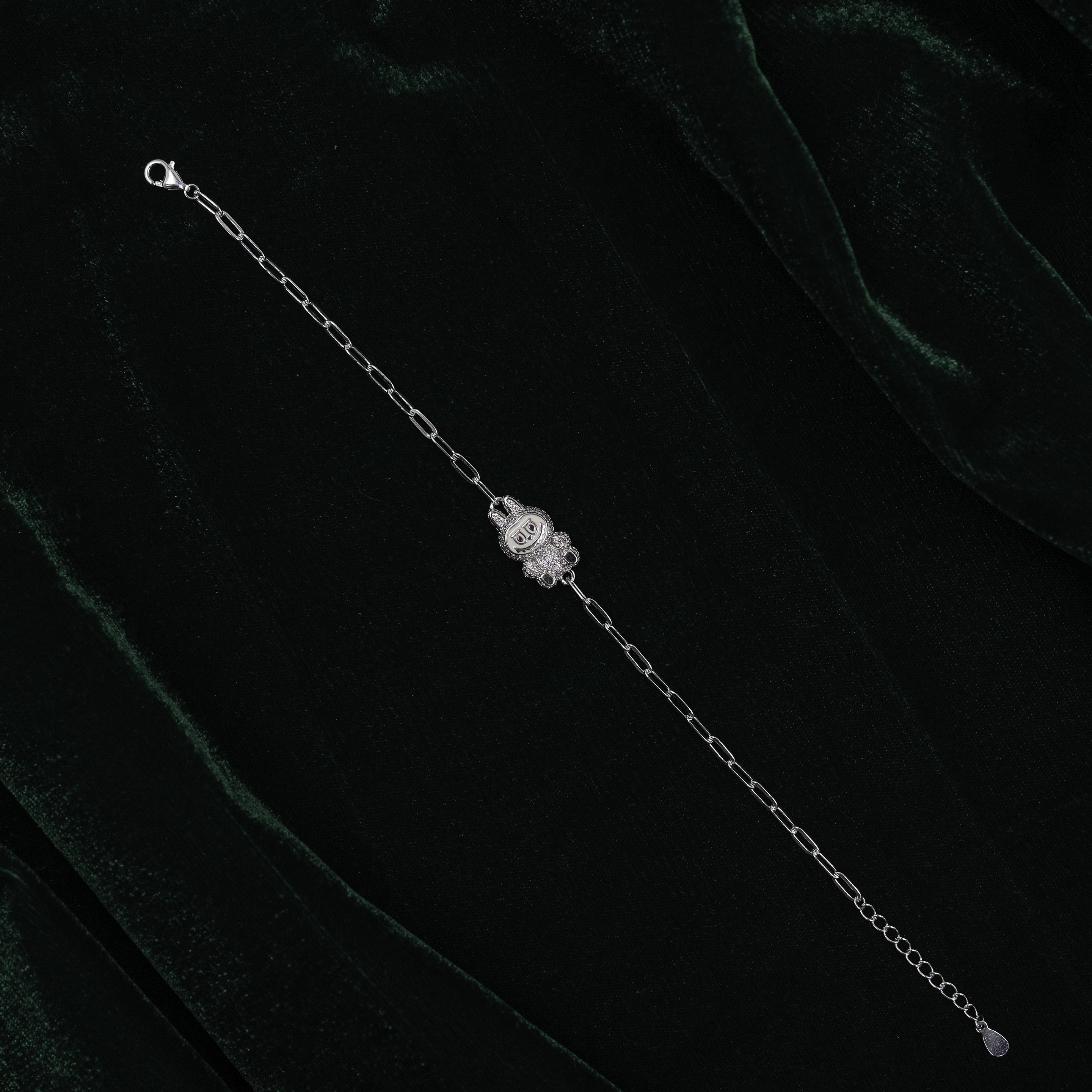 Silver Rabbit Bracelet