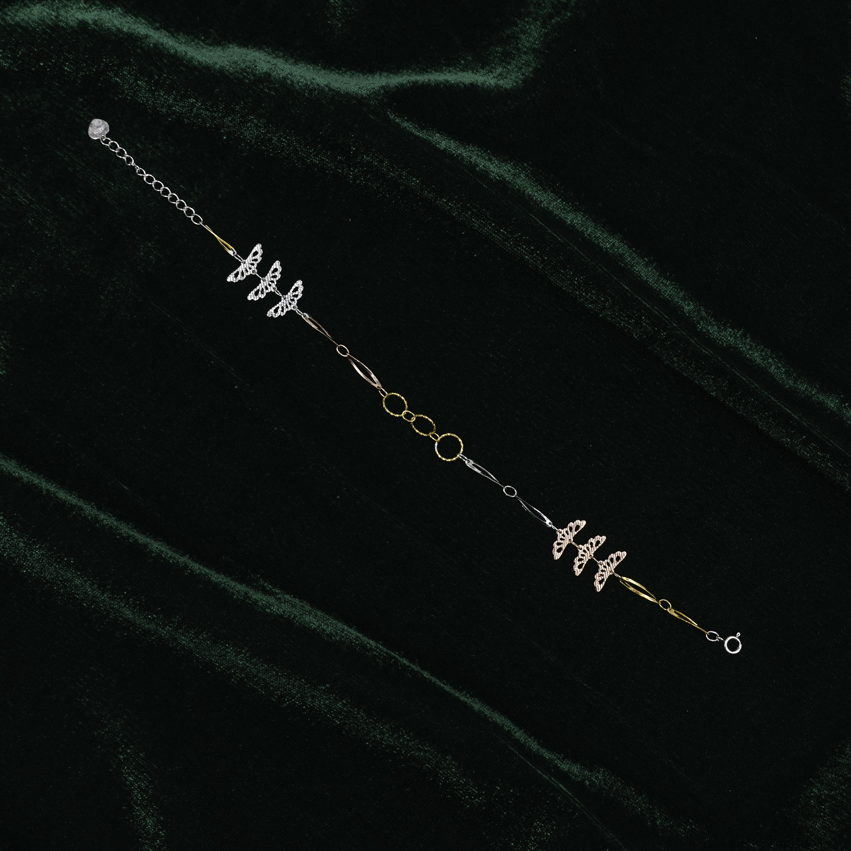 Silver Butterfly Bracelet