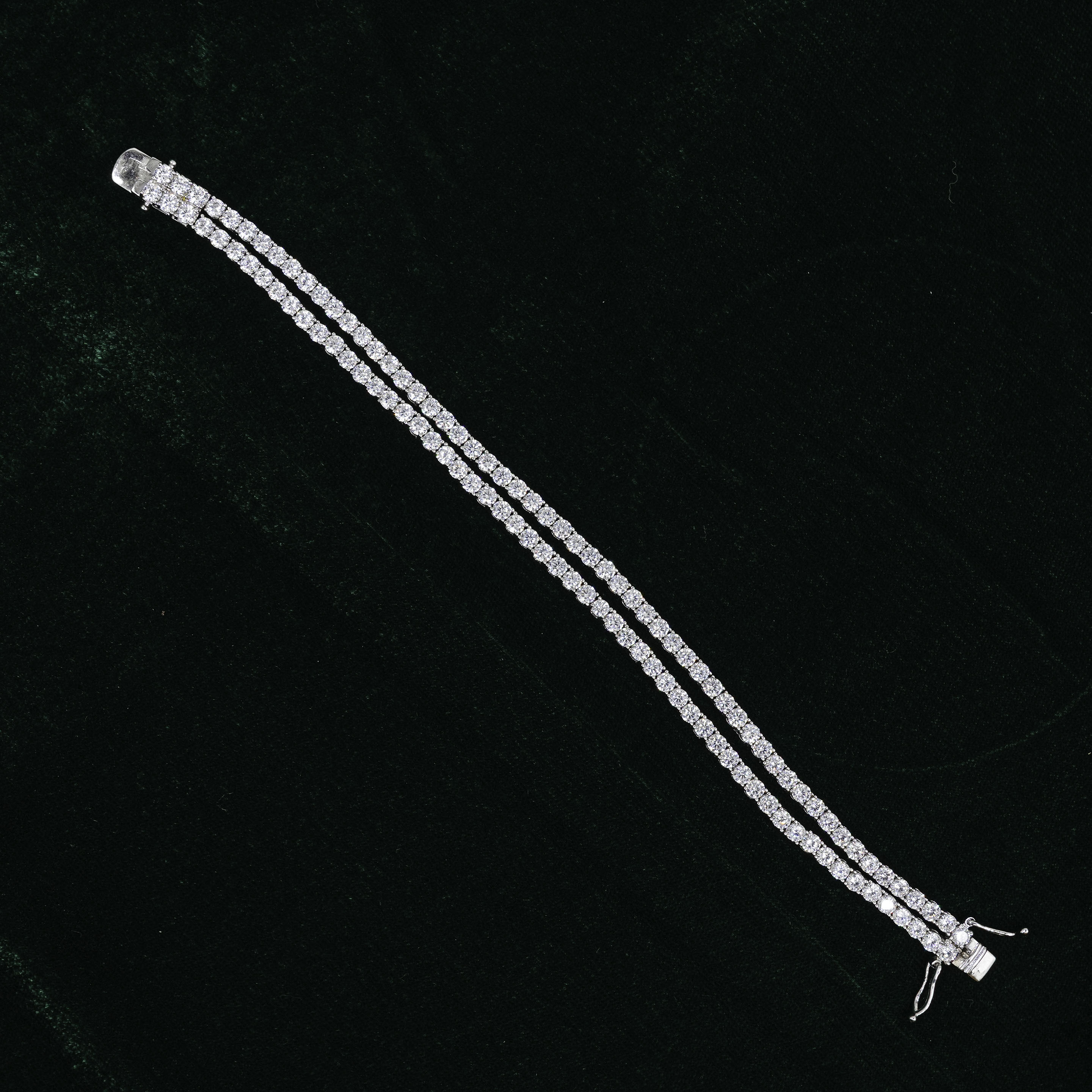 Silver Tennis Bracelet