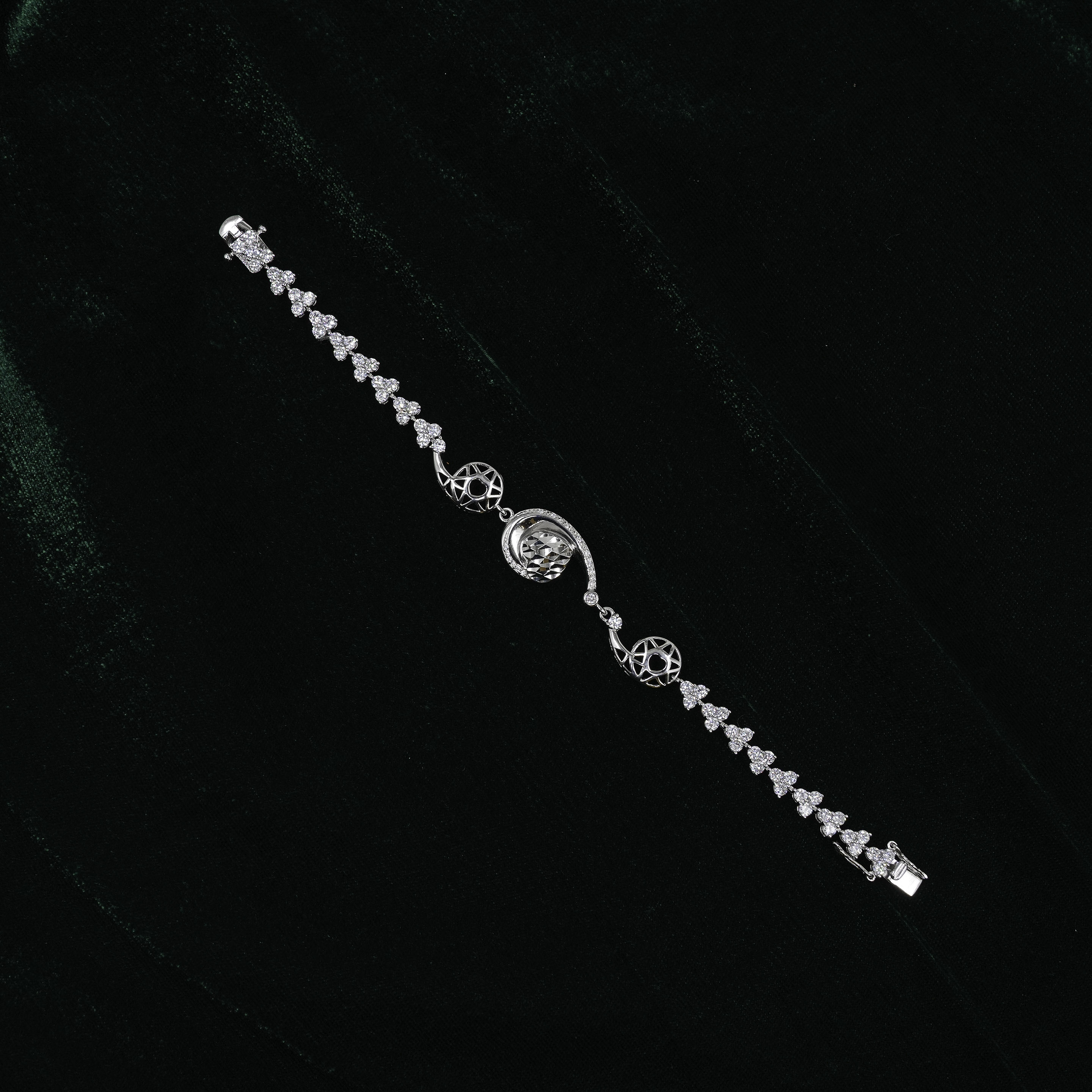 Silver Stone Bracelet